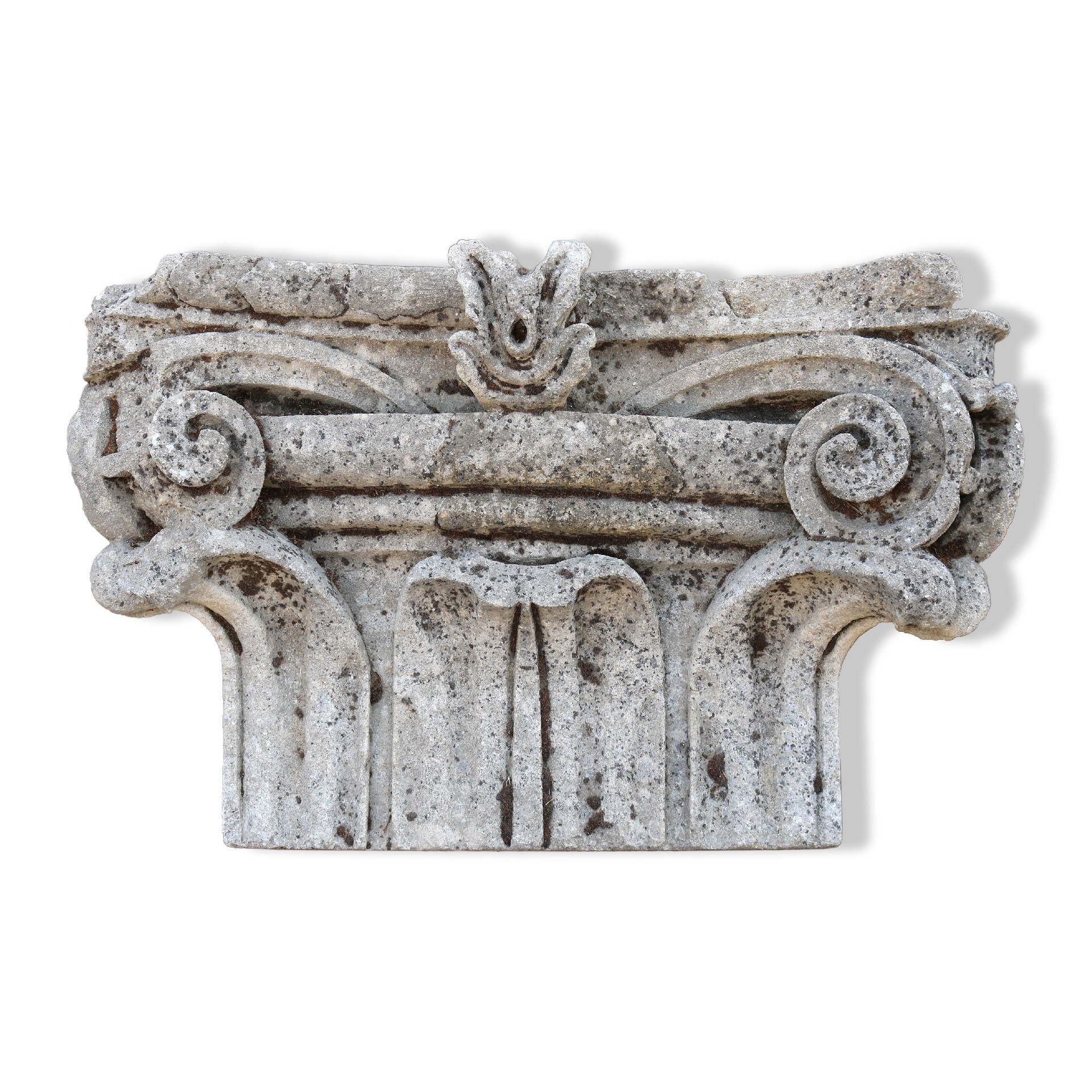 Antico capitello in pietra. Epoca 1800. - Capitelli basi per colonne - Architettura - Prodotti - Antichità Fiorillo