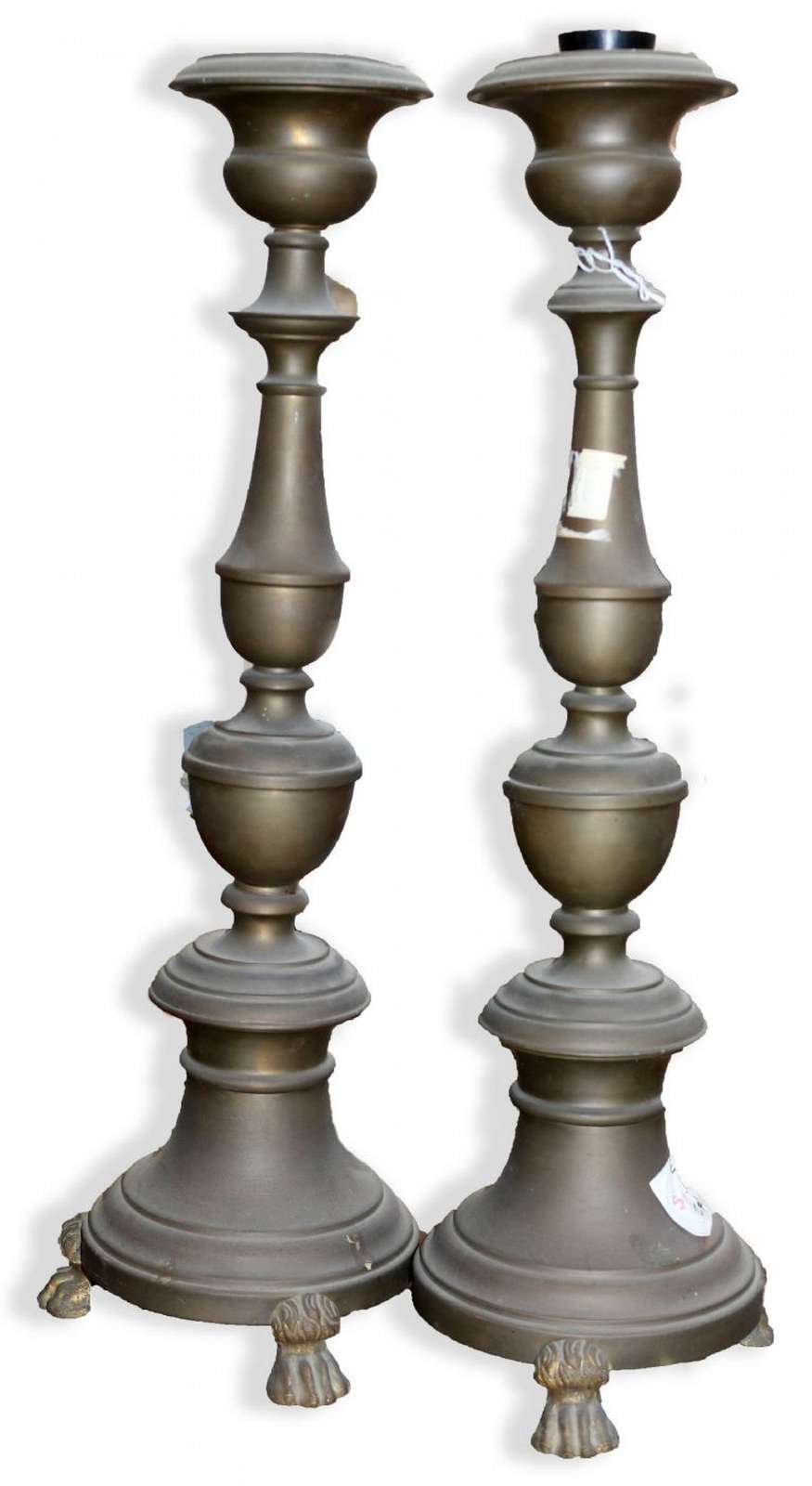 Coppia di candelieri - Lampadari e Candelabri - Mobili antichi - Prodotti - Antichità Fiorillo