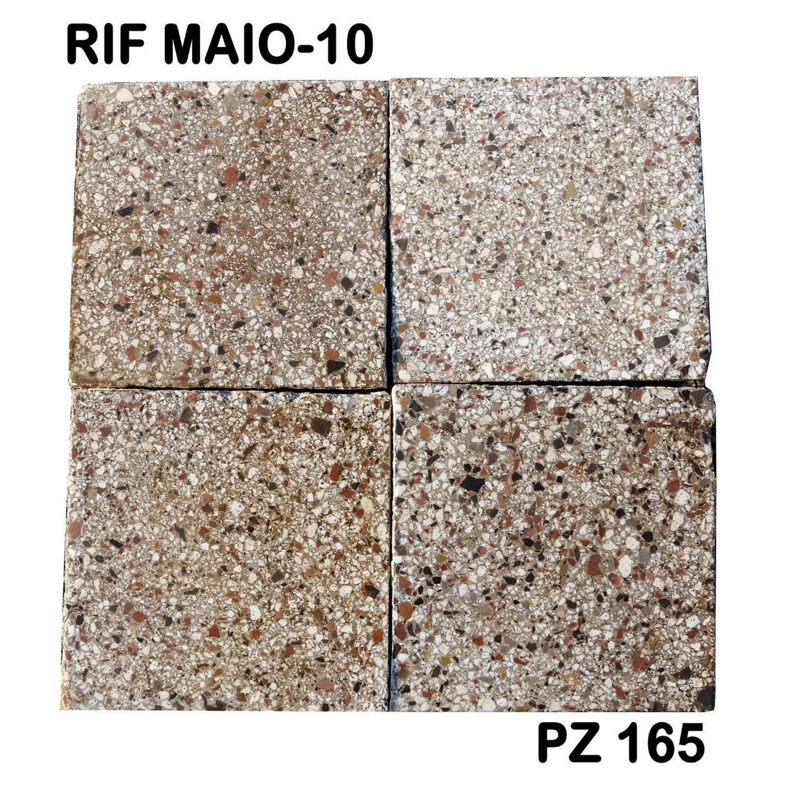 Antica pavimentazione in graniglia. cm20x20 - Cementine e Graniglie - Pavimentazioni Antiche - Prodotti - Antichità Fiorillo