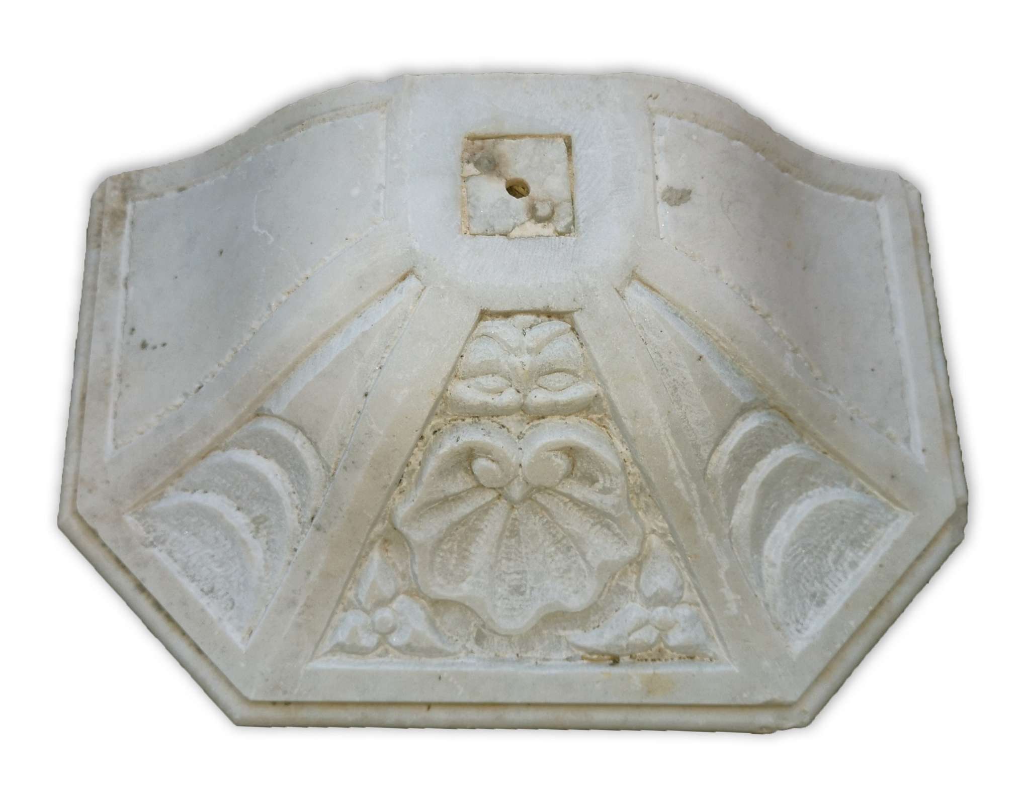 Antica mensola in marmo. Epoca 1800. - 1