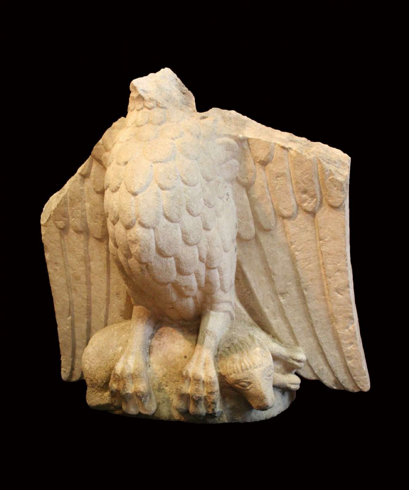 Statua medievale in pietra. Epoca XII / XIII sec. - Statue Antiche - Sculture Antiche - Prodotti - Antichità Fiorillo
