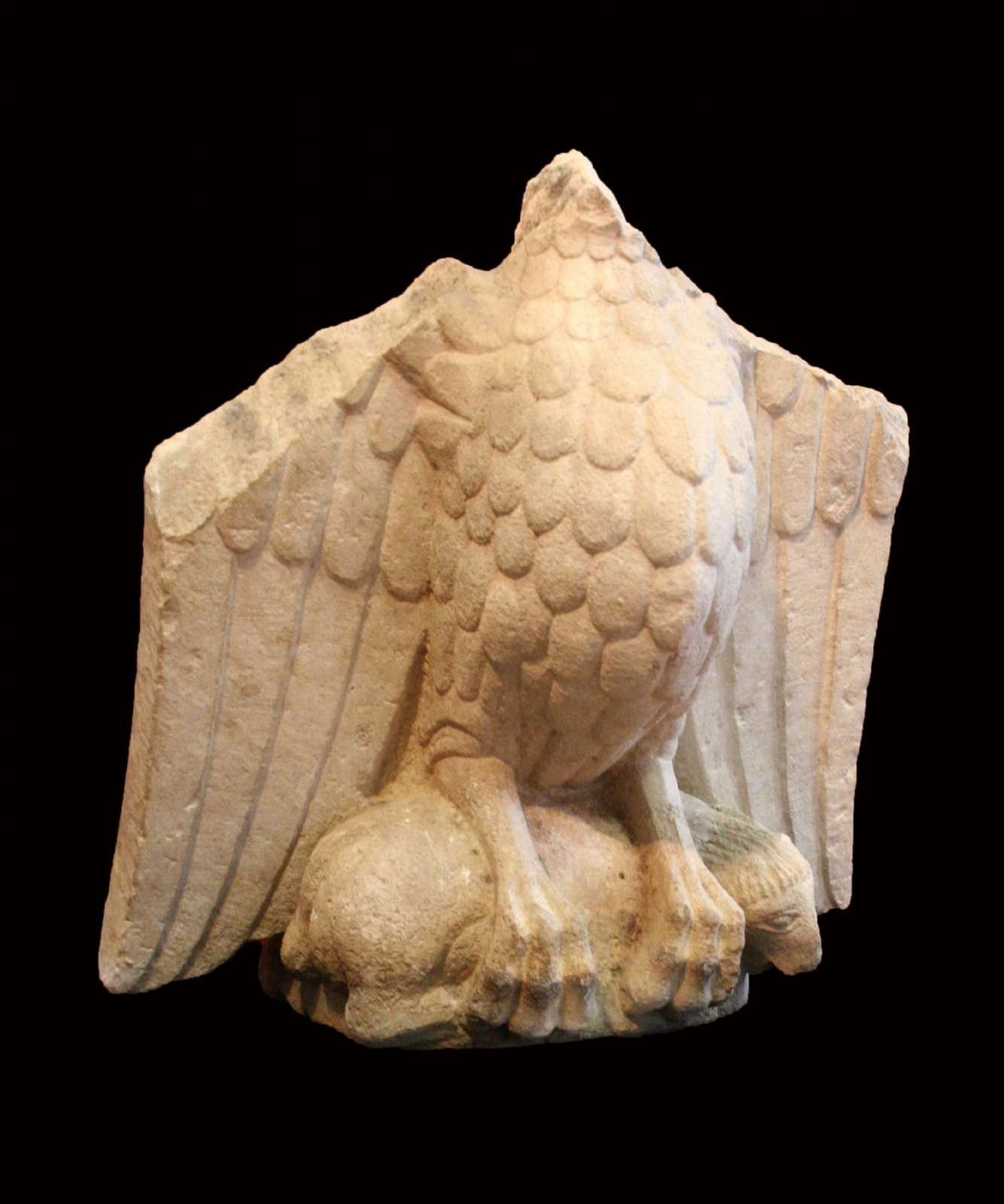 Statua medievale in pietra. Epoca XII / XIII sec. - 1