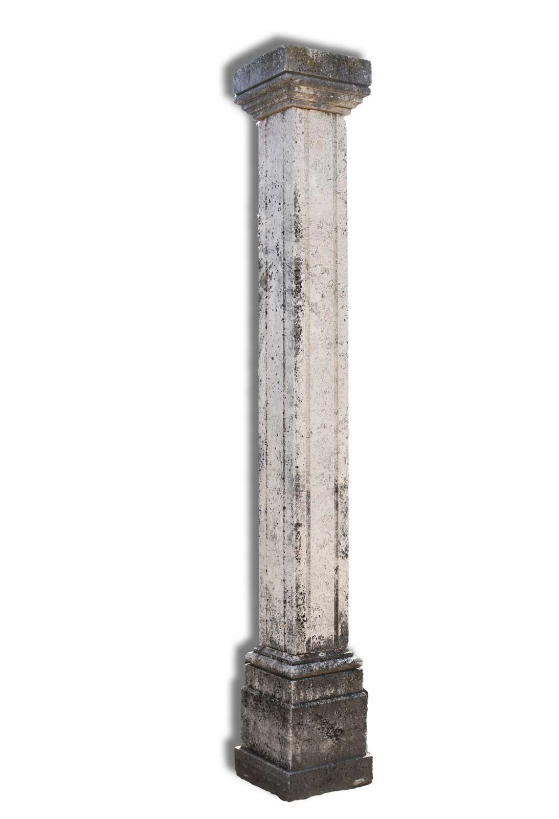 Antiche colonne in pietra. Epoca 1900. - 1