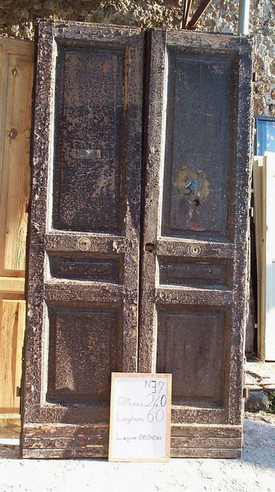 Antica porta in legno - 1
