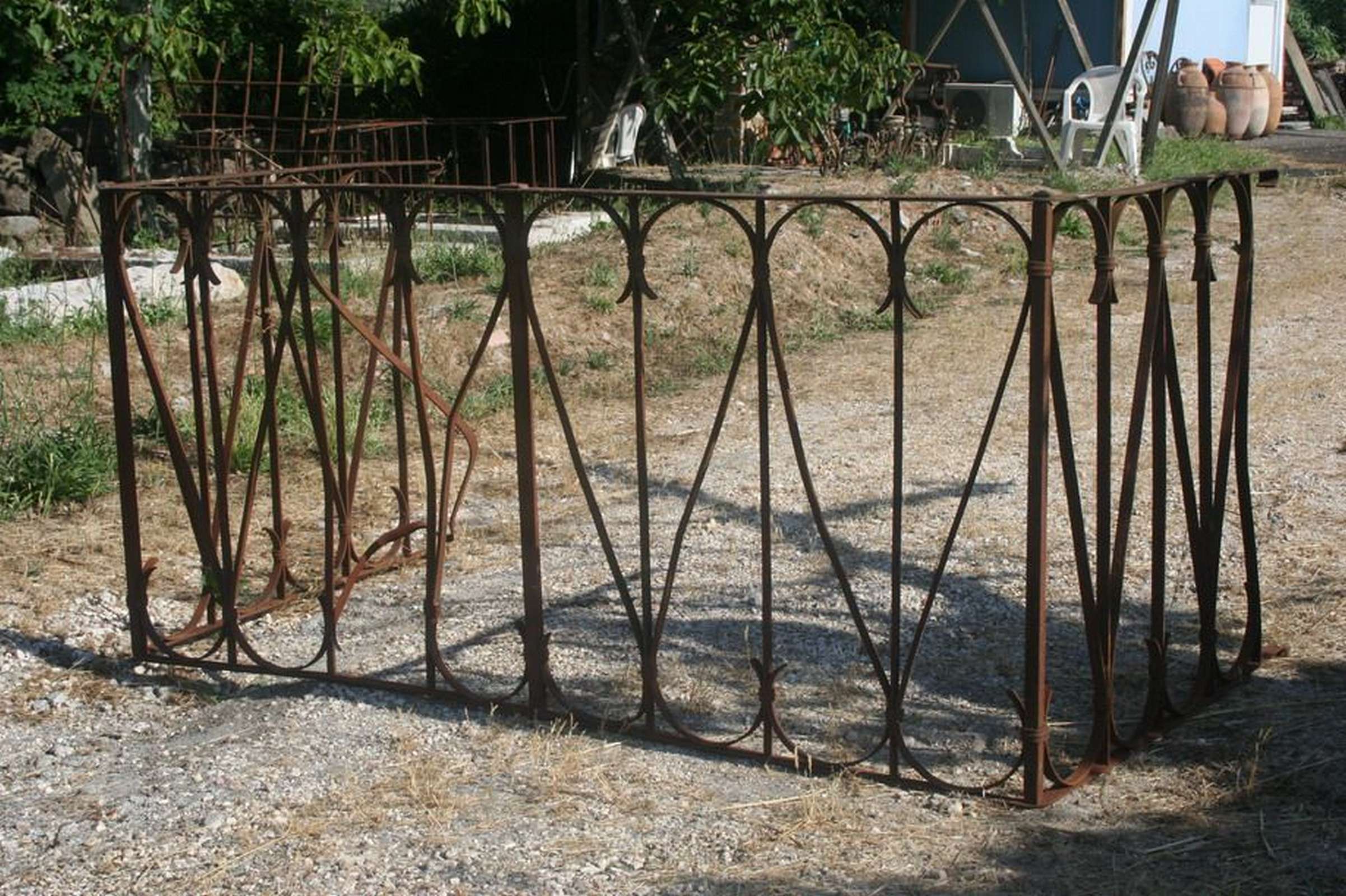 Antica ringhiera in ferro - Grate e Ringhiere - Architettura - Prodotti - Antichità Fiorillo