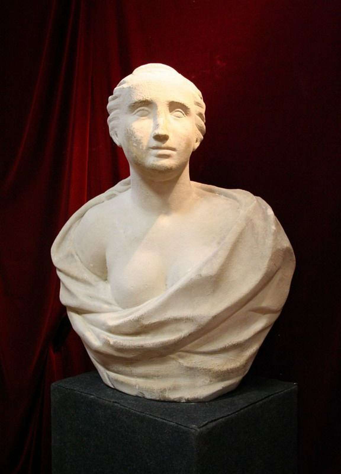 Antico busto in marmo. Epoca 1600. - 1