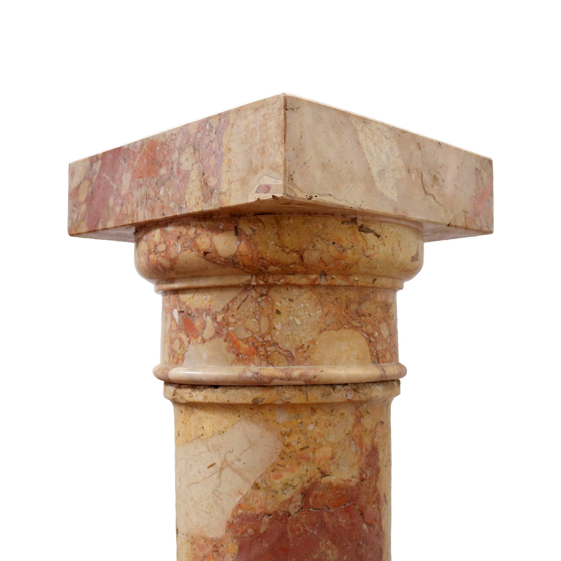 Coppia di antiche colonne in marmo. Epoca 1800. - 1