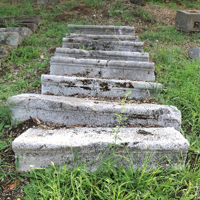 Antichi scalini in pietra 