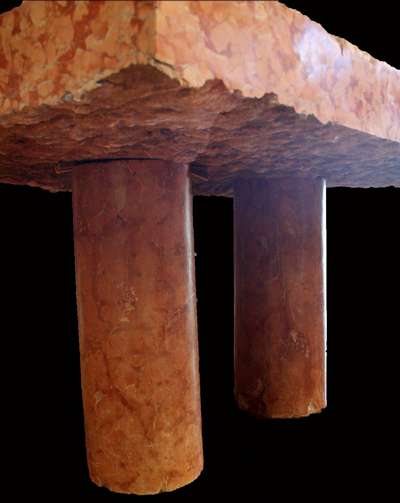 Tavolo in marmo Rosso Verona. Epoca 1800 