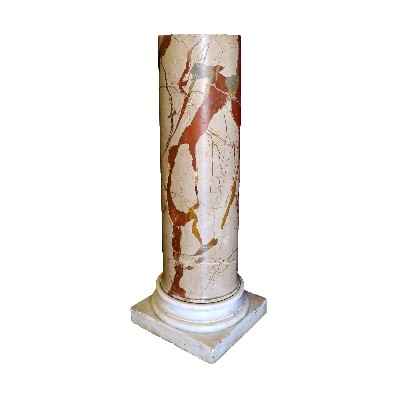 Antica colonna in marmo. Epoca 1800. 