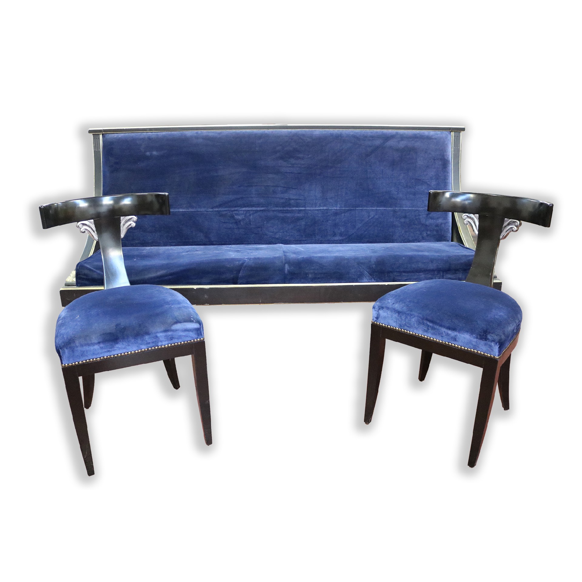 Salotto completo di divano e sedie. - Salotti e Sedie - Mobili antichi - Prodotti - Antichità Fiorillo