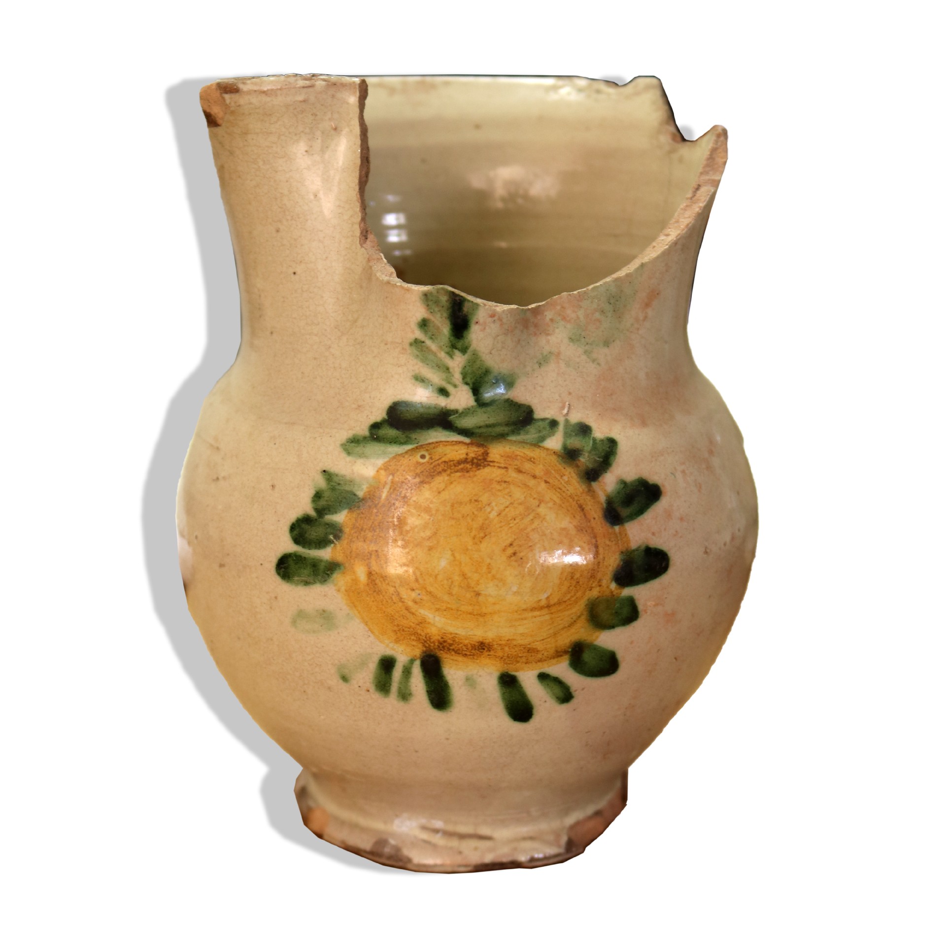 Antico boccale in maiolica - Ceramiche - Oggettistica - Prodotti - Antichità Fiorillo