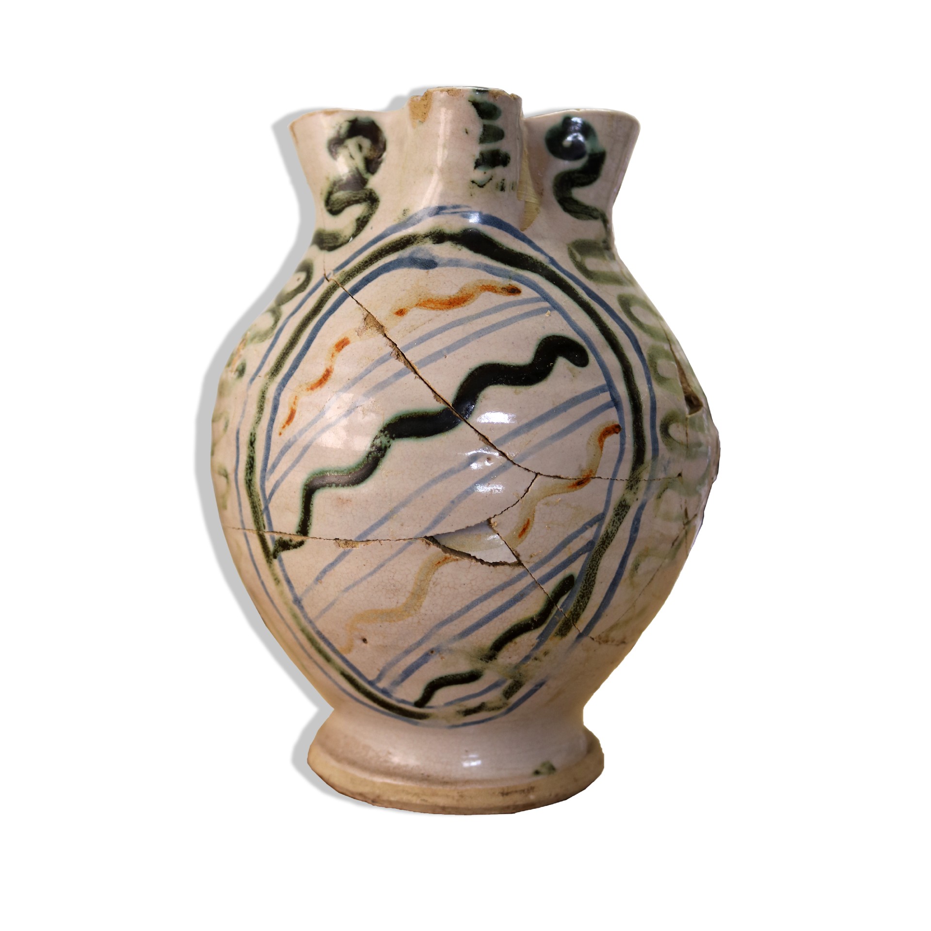 Antico boccale in maiolica - Ceramiche - Oggettistica - Prodotti - Antichità Fiorillo