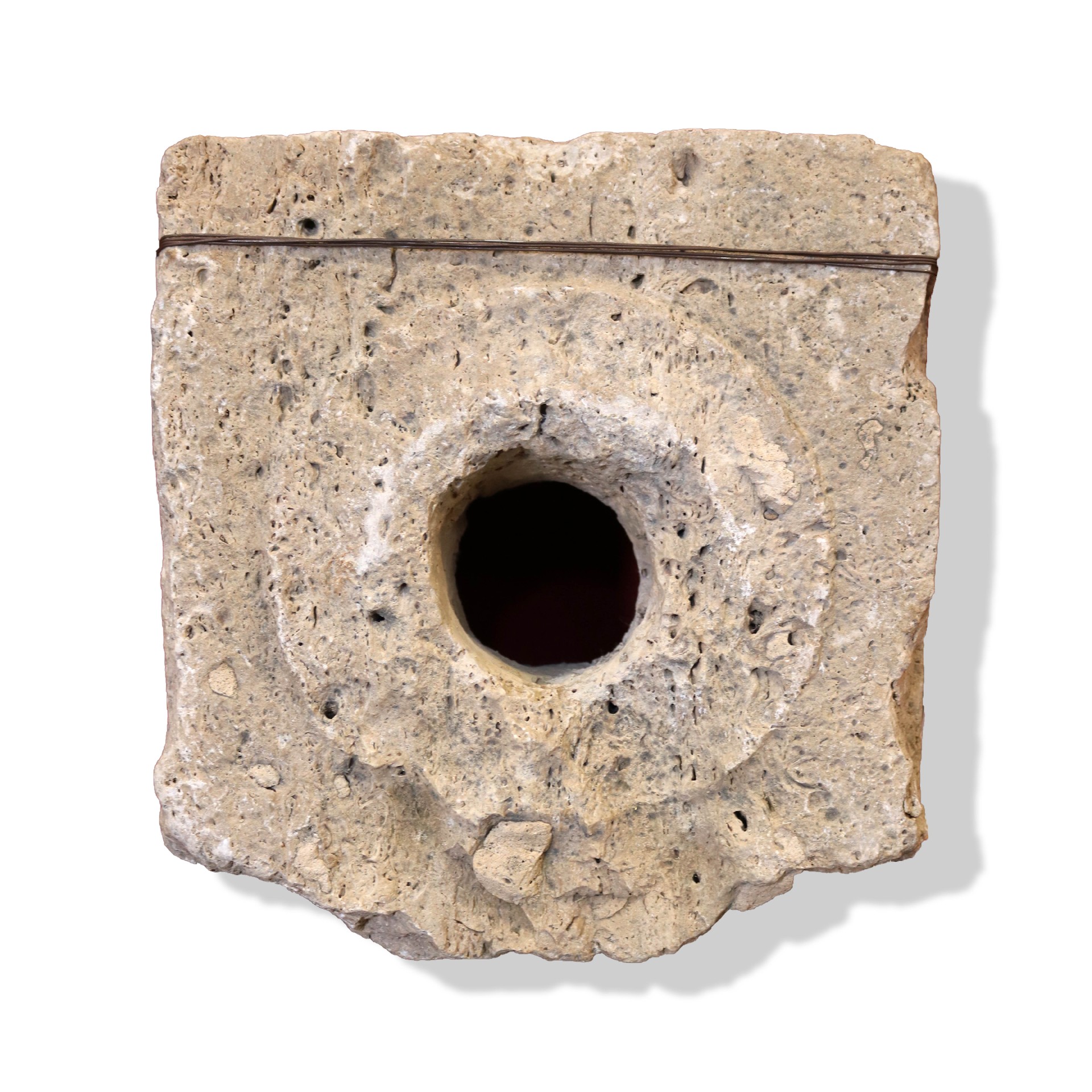 Pannello buttacqua antico in pietra. - Mascheroni Antichi - Arredo Giardino - Prodotti - Antichità Fiorillo