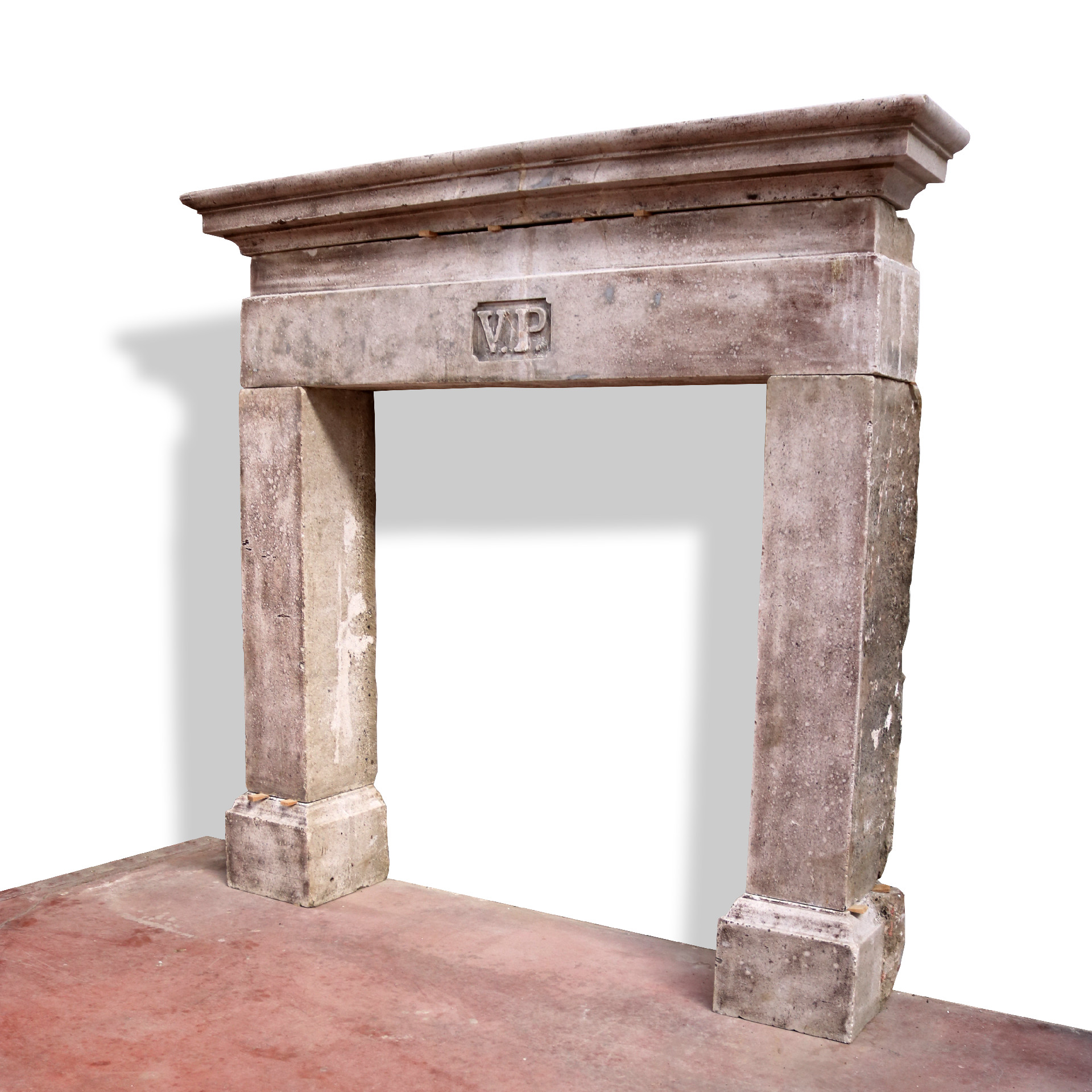Camino antico in pietra cm.147x140h. - 1