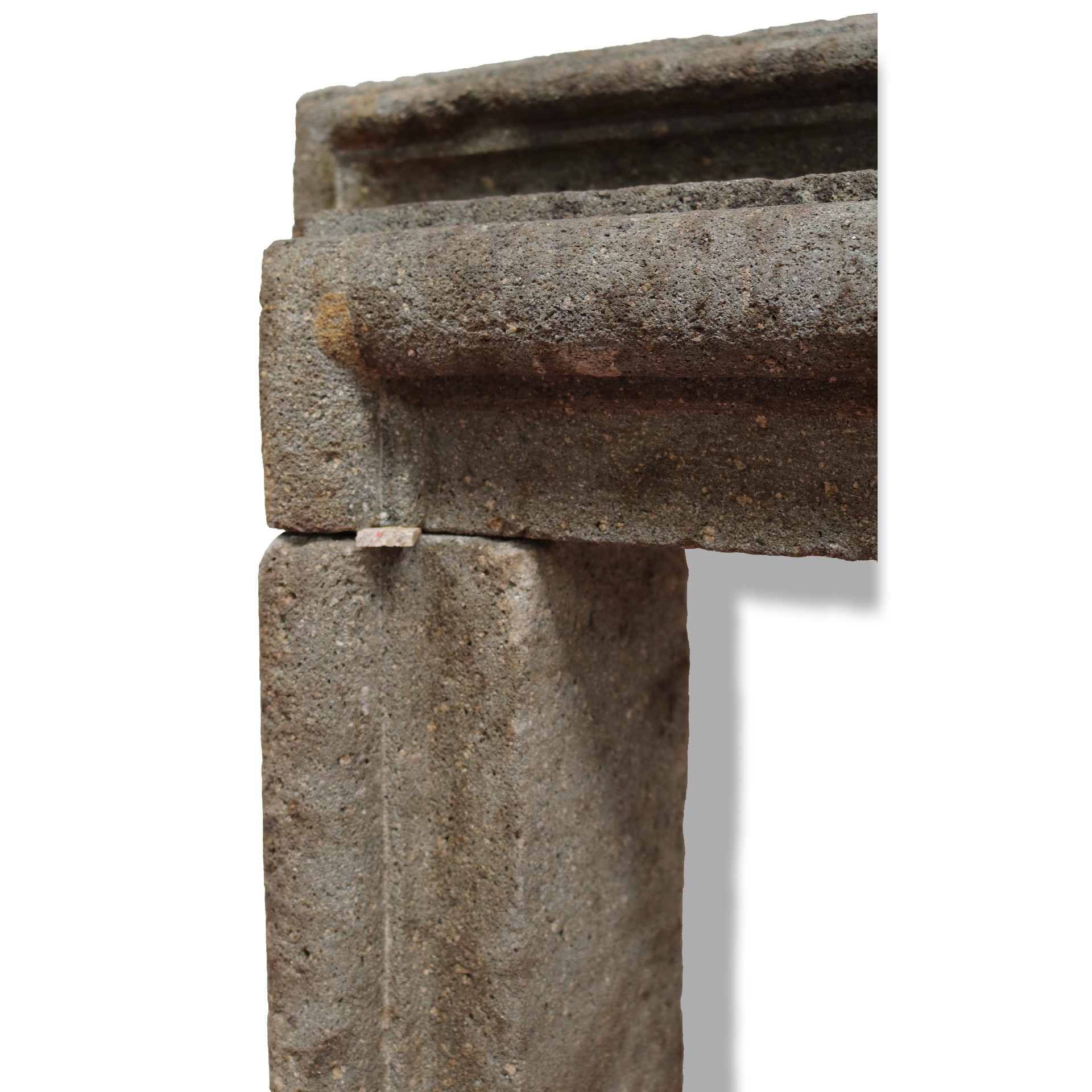 Antique stone fireplace, 184x131 cm h. - 1
