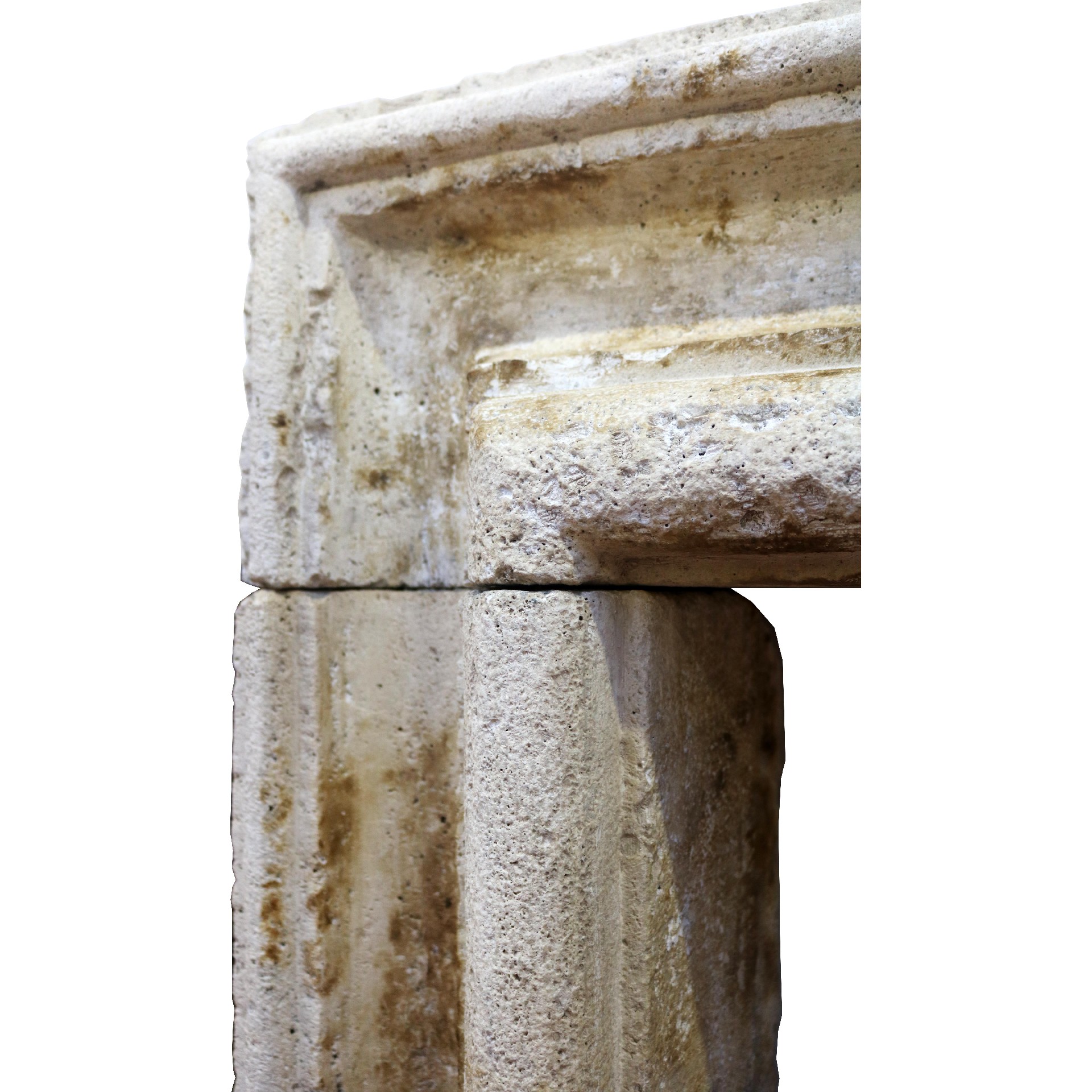 Camino antico in pietra, cm 129x95 h. - 1