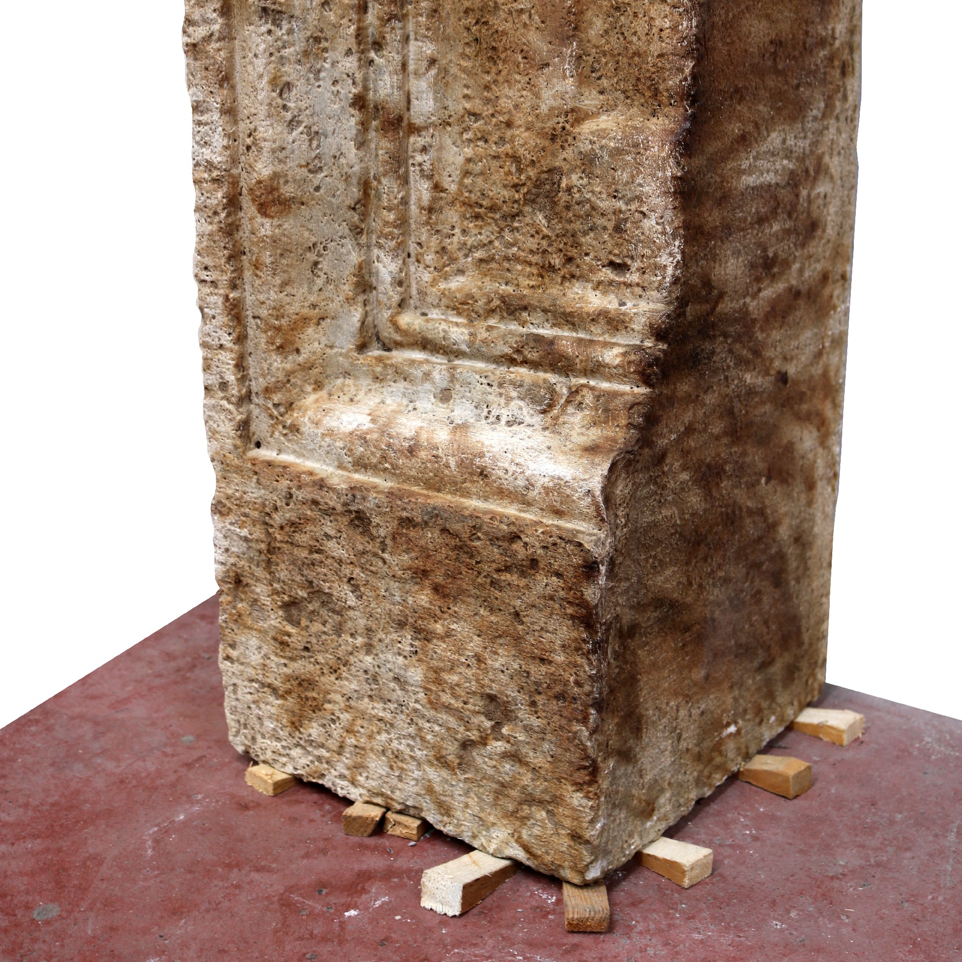 Antico camino in pietra cm.181x137h. - 1