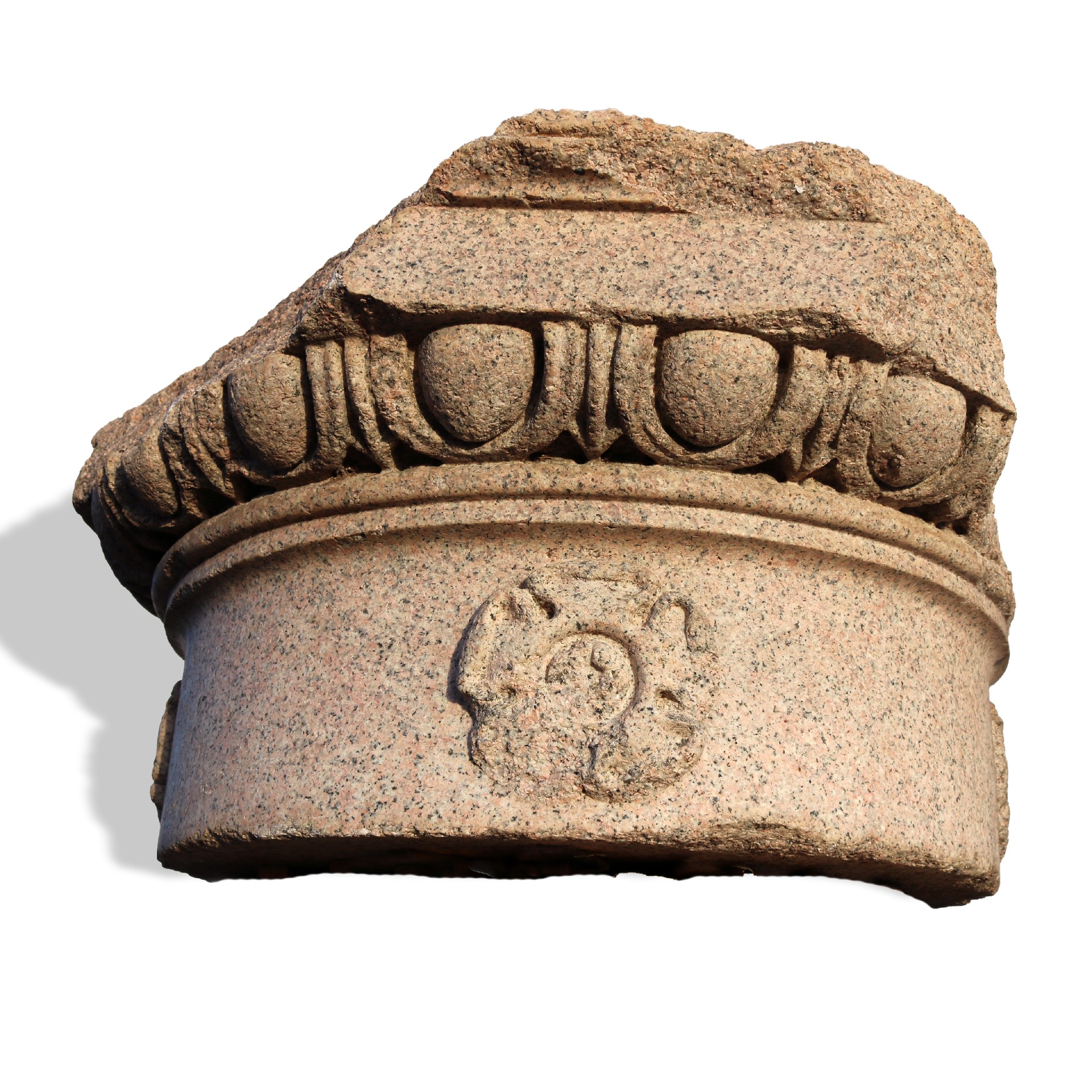 Antico capitello in granito rinascimentale. - Capitelli basi per colonne - Architettura - Prodotti - Antichità Fiorillo