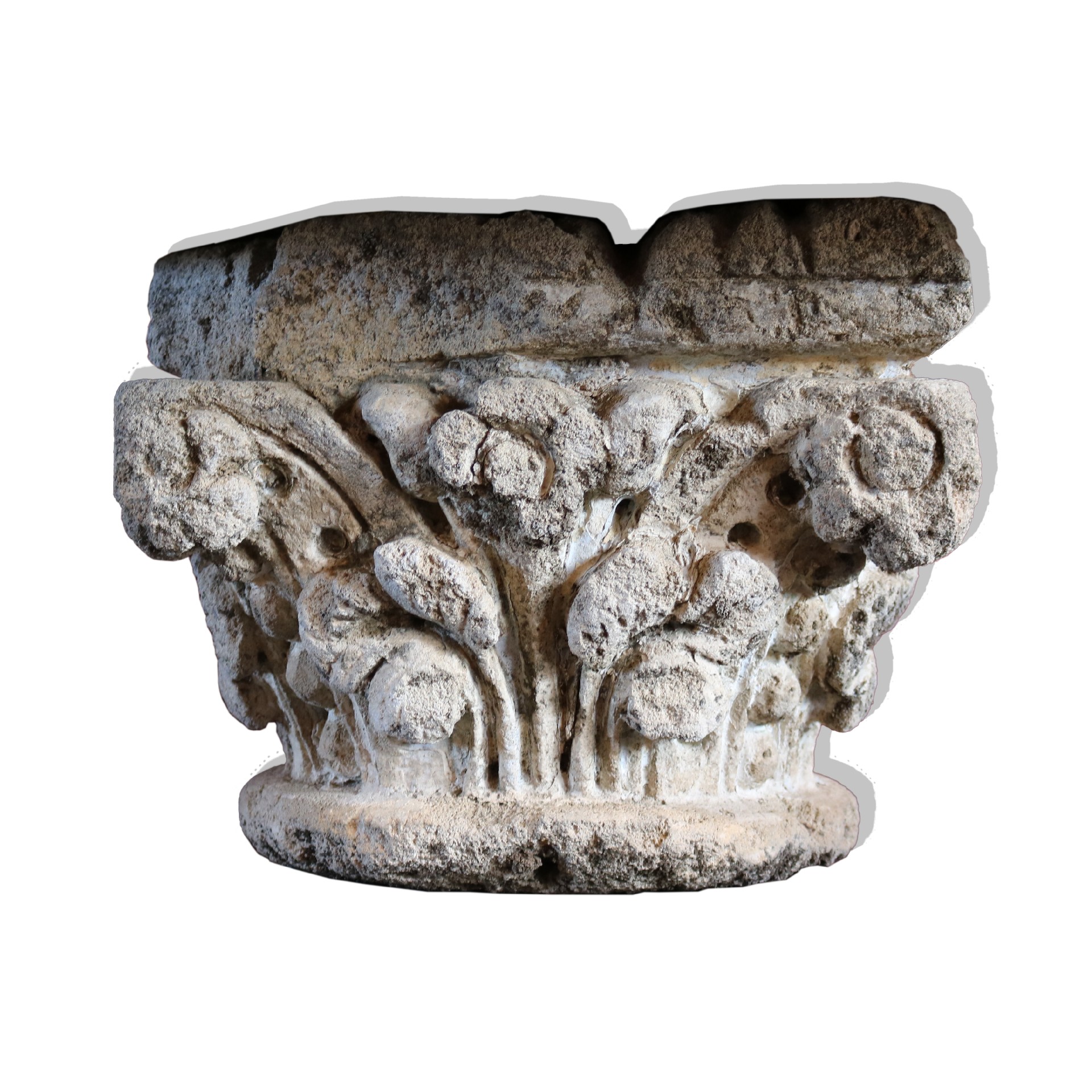 Capitello in pietra - Capitelli basi per colonne - Architettura - Prodotti - Antichità Fiorillo