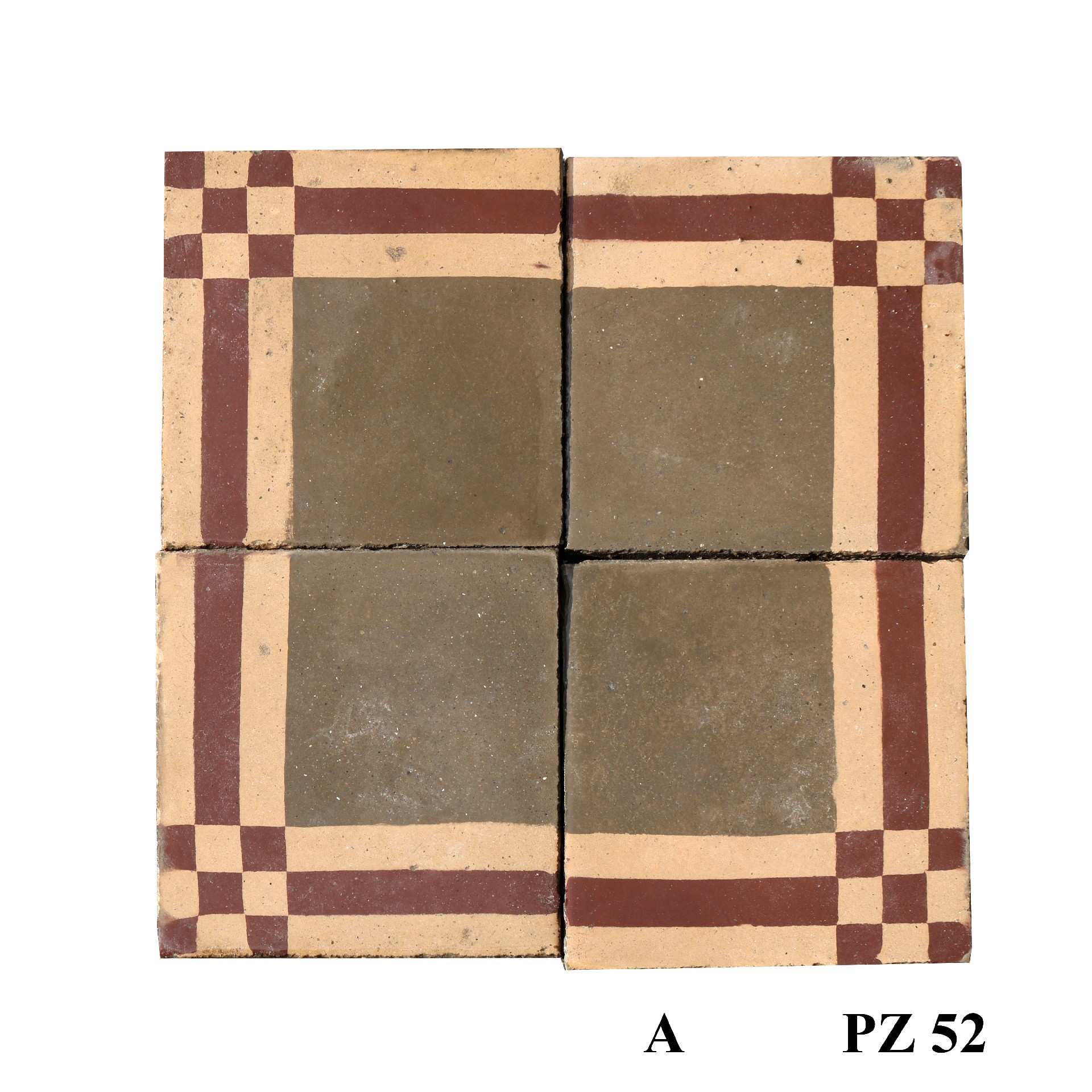 Antica pavimentazione in cementina cm20x20 - 1