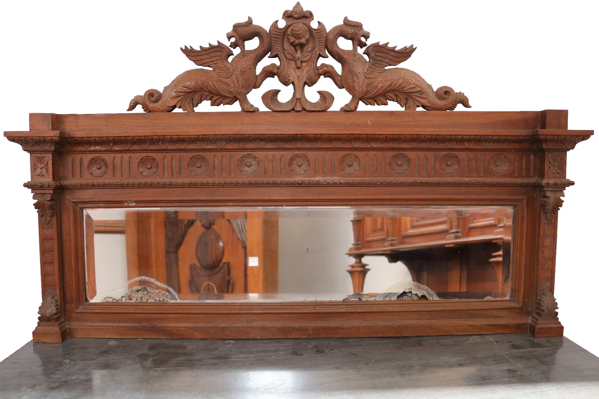 Credenza antica in legno. Epoca '900. - 1