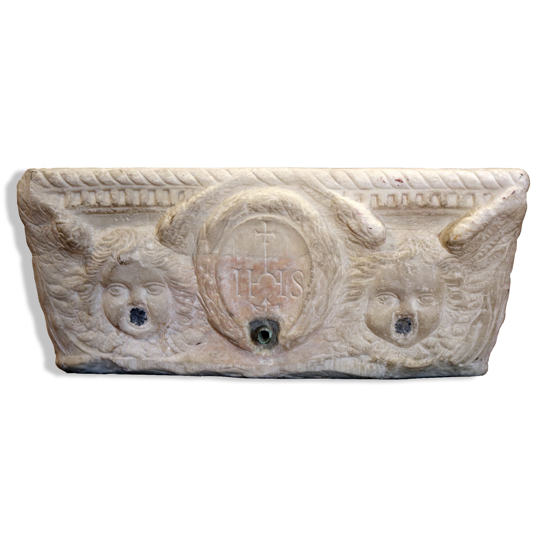 Vasca antica in marmo. - Fontane Antiche - Arredo Giardino - Prodotti - Antichità Fiorillo