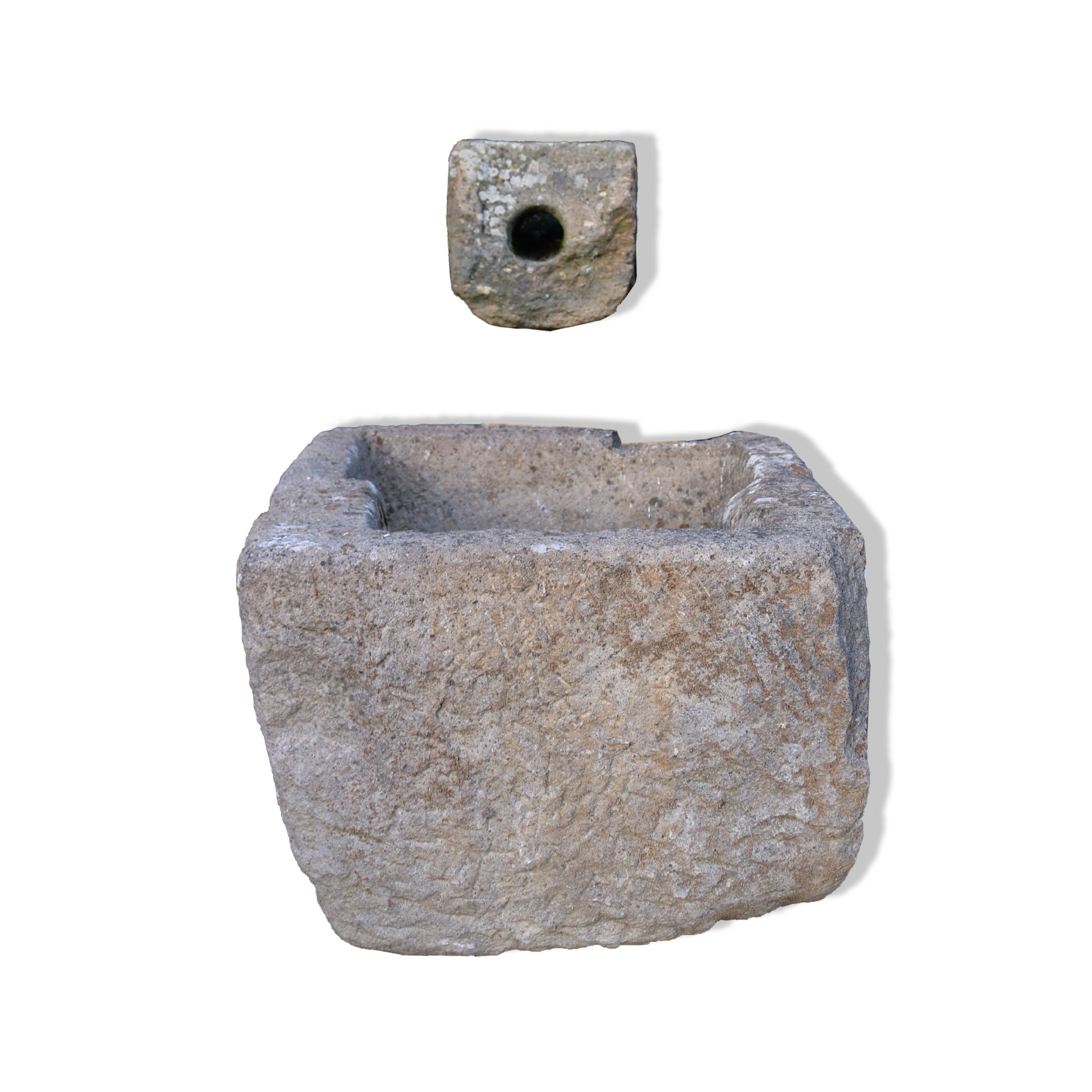 Fontana antica in pietra. - Fontane Antiche - Arredo Giardino - Prodotti - Antichità Fiorillo