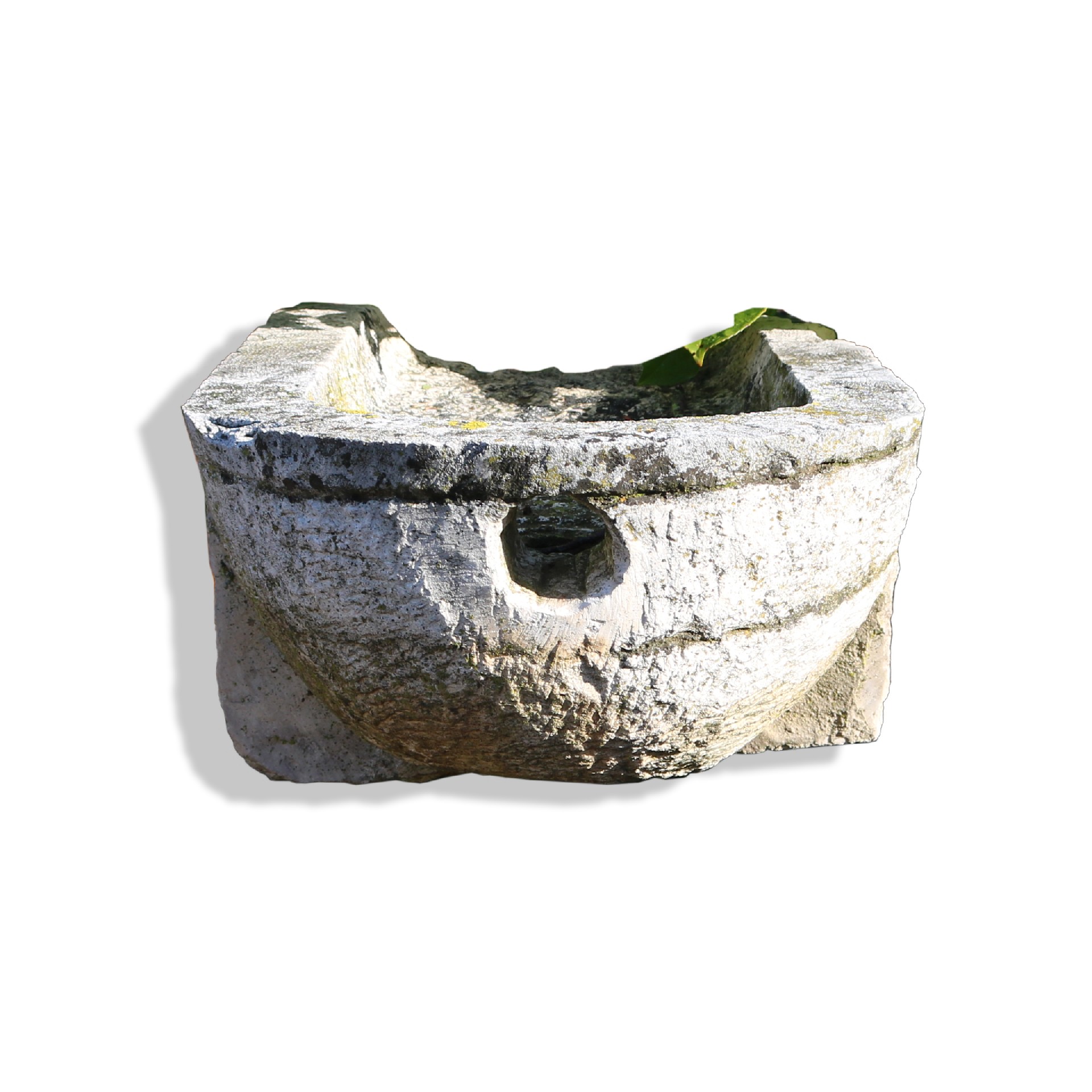 Antico buttacqua in pietra - 1