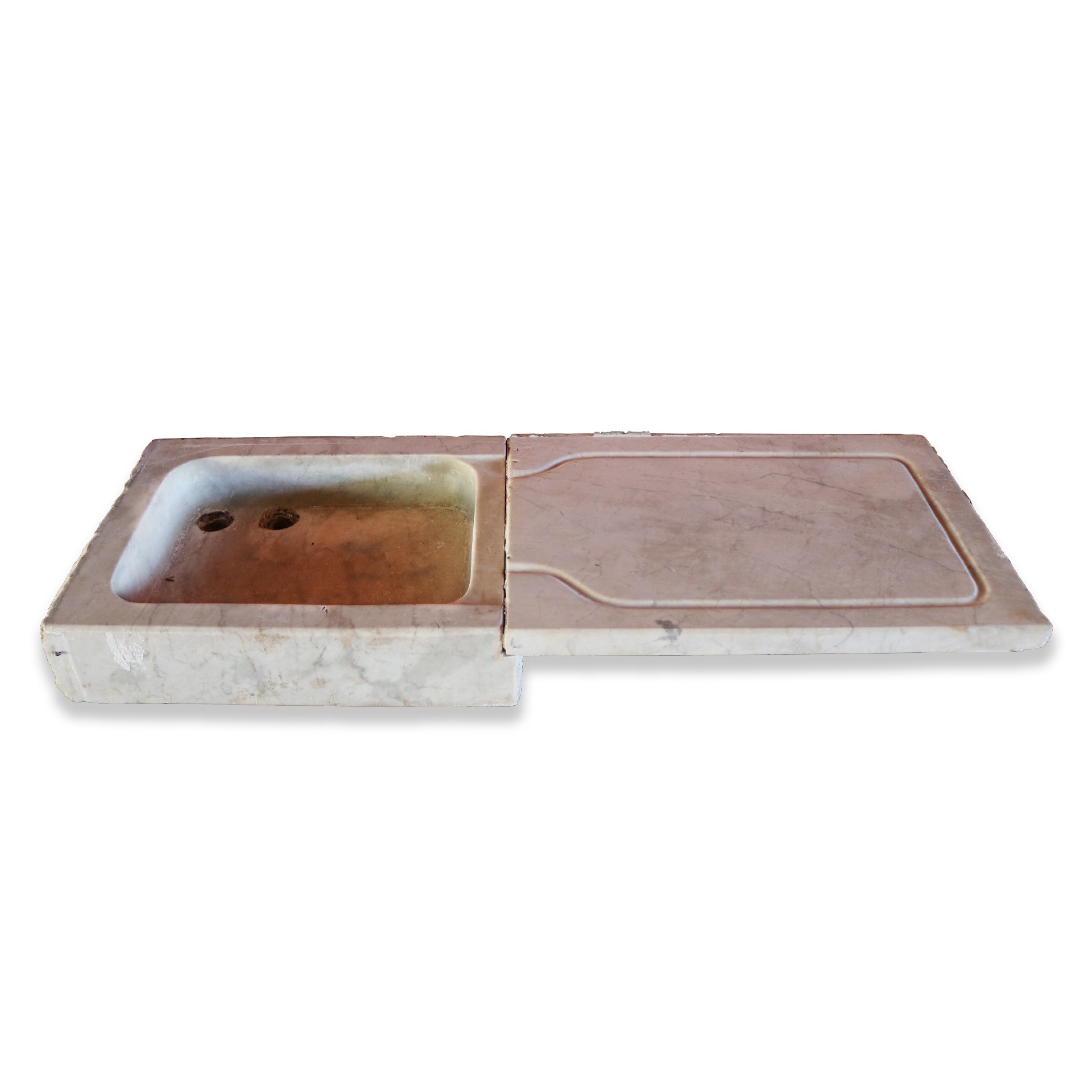 Antico lavandino in marmo.  - Lavandini - Arredo Giardino - Prodotti - Antichità Fiorillo
