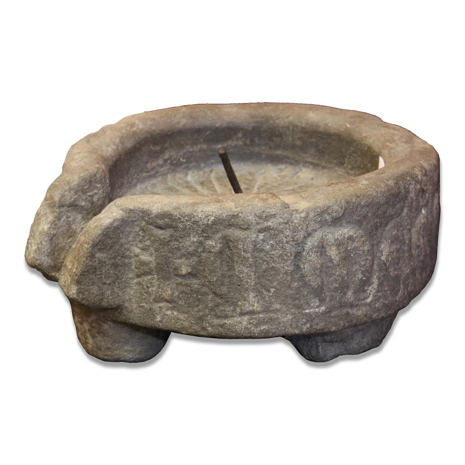 Macina antica in pietra. Epoca medievale. - Macine - Arredo Giardino - Prodotti - Antichità Fiorillo