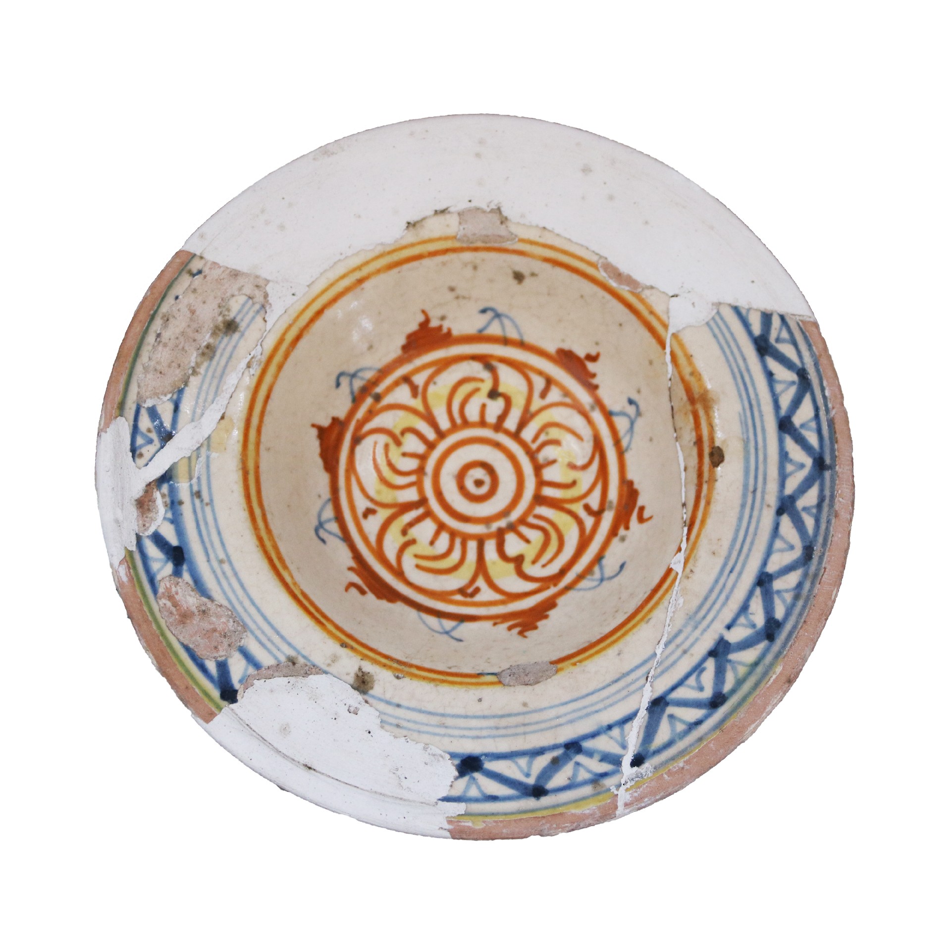 Antico piatto in maiolica. - Ceramiche - Oggettistica - Prodotti - Antichità Fiorillo