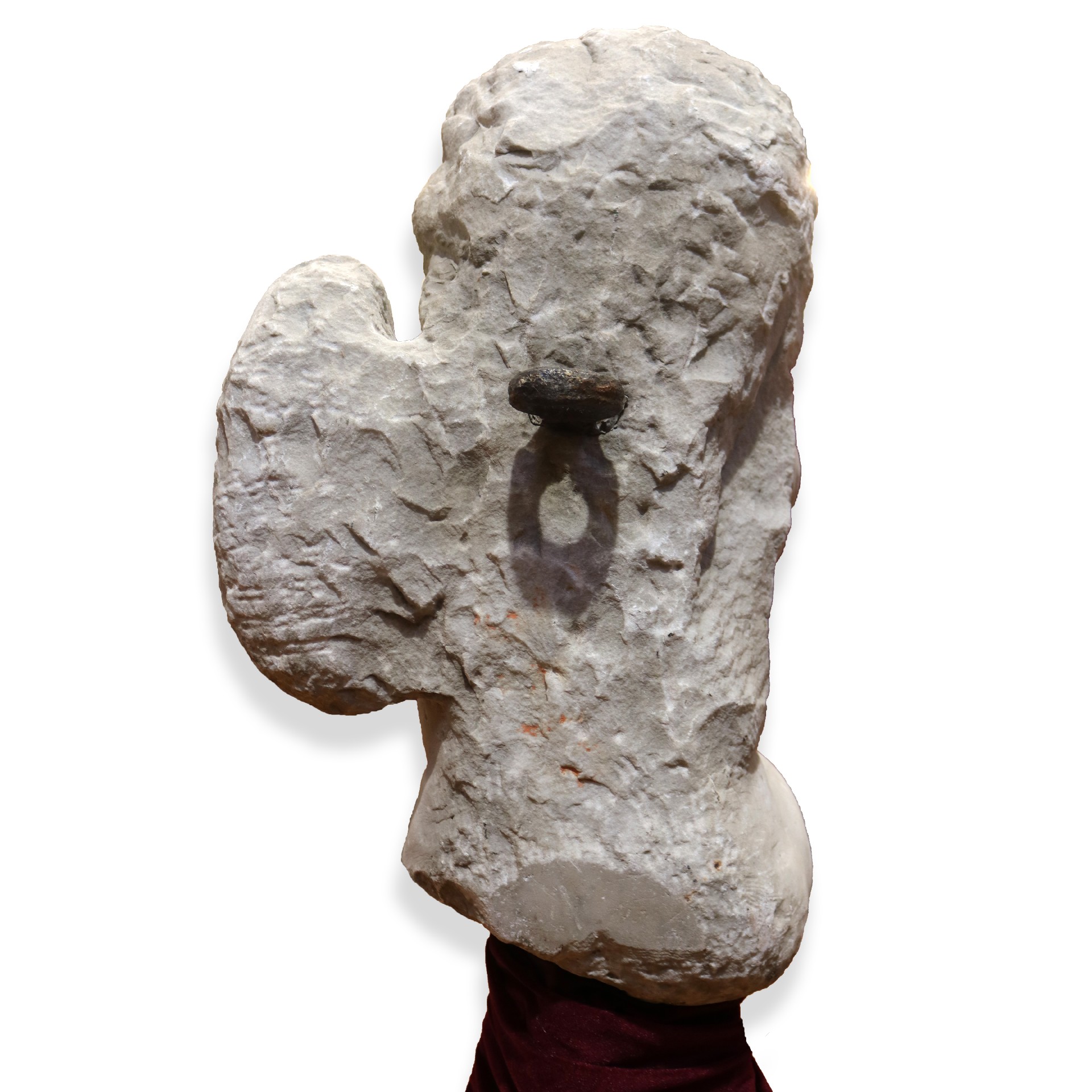 Scultura in marmo raffigurante putto. - 1