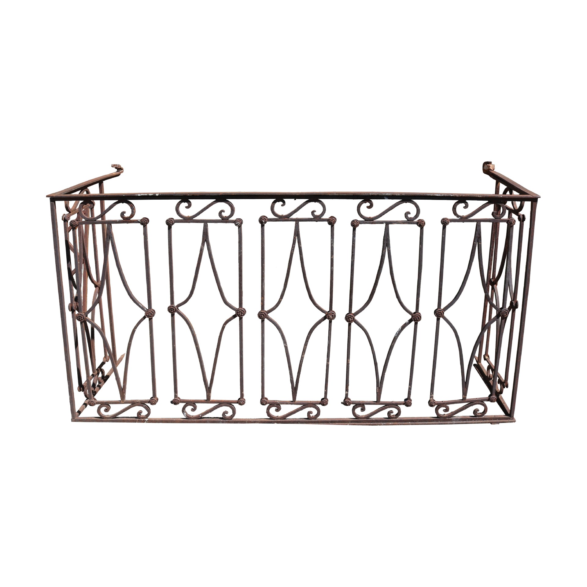 Antico balcone in ferro. - Grate e Ringhiere - Architettura - Prodotti - Antichità Fiorillo