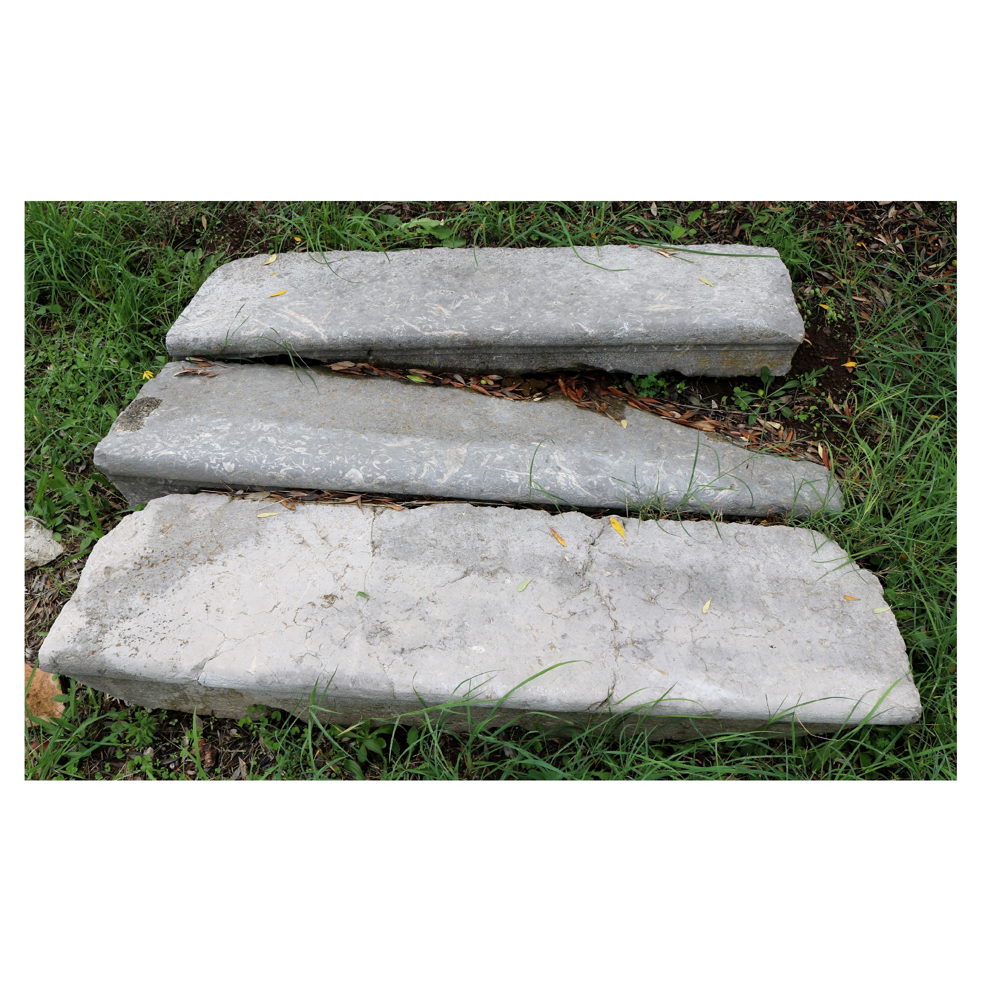 Antica scalinata in marmo - Scale Antiche - Architettura - Prodotti - Antichità Fiorillo