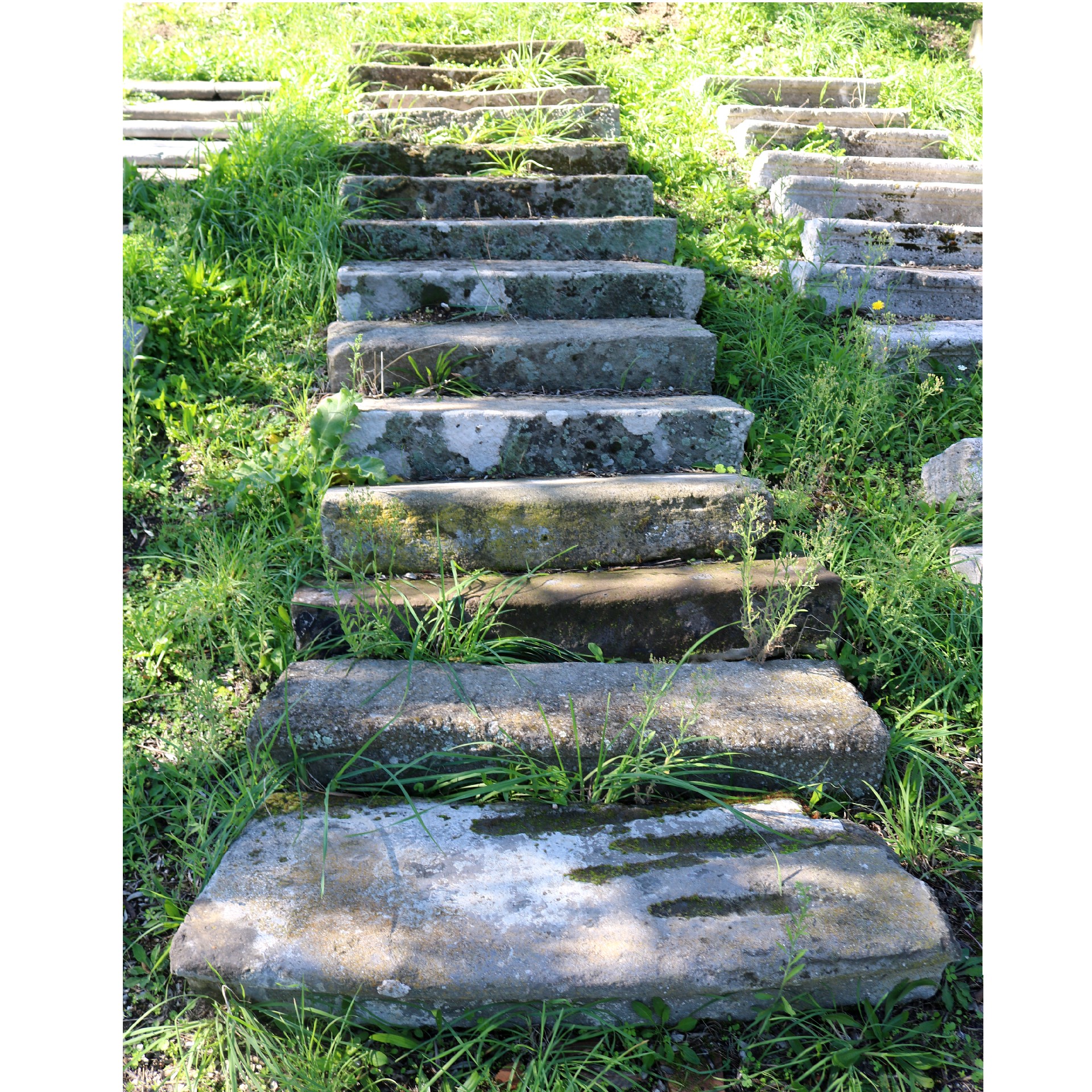 Antichi scalini in pietra - 1