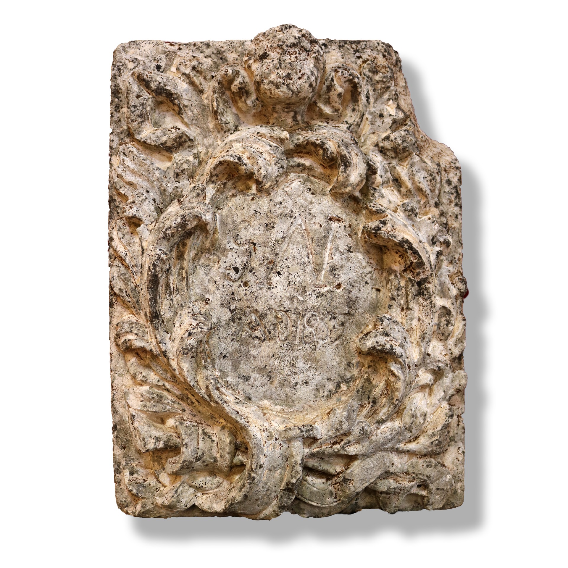 Stemma antico in pietra. Epoca 1600. - Stemmi antichi - Architettura - Prodotti - Antichità Fiorillo