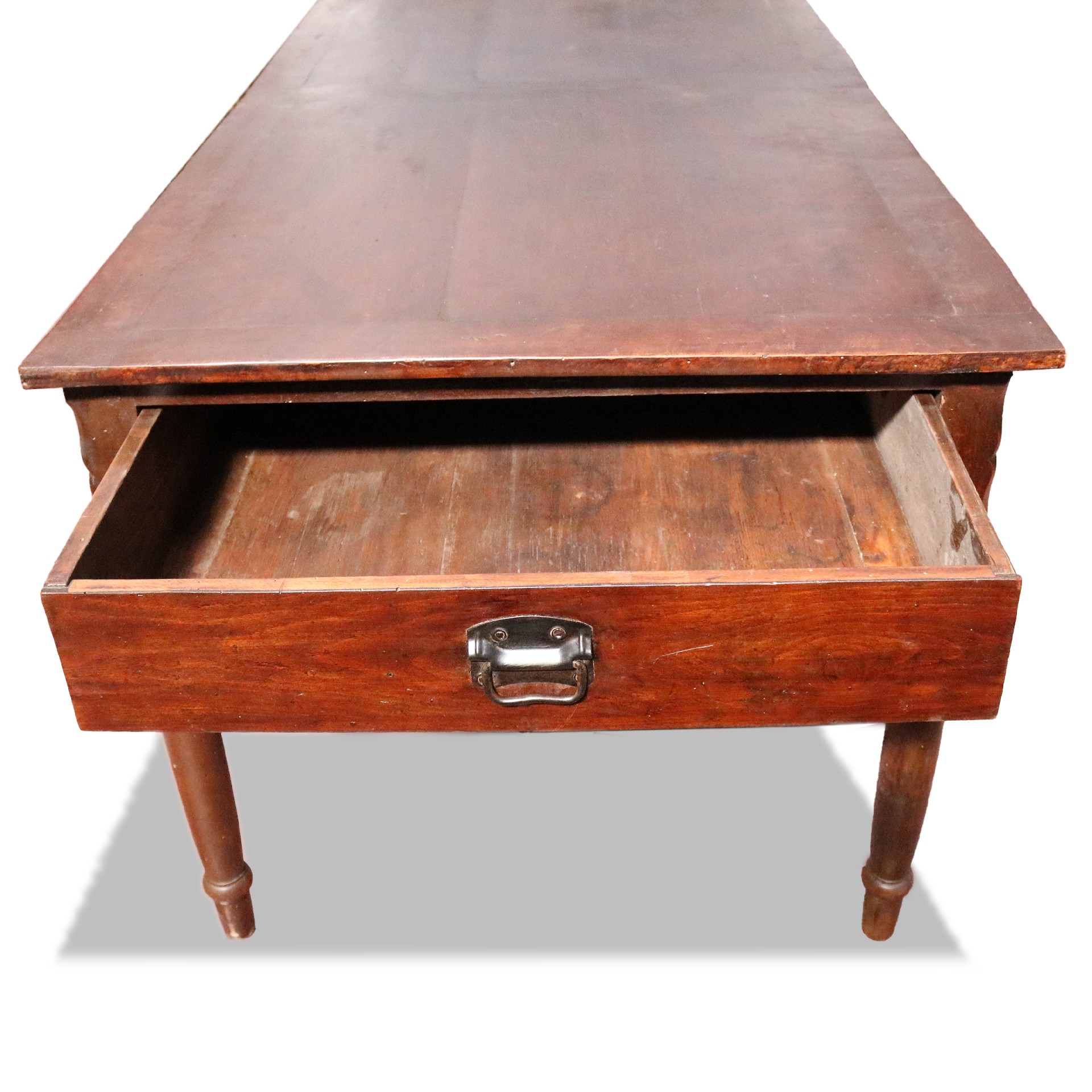 Antico tavolo in legno.  - 1