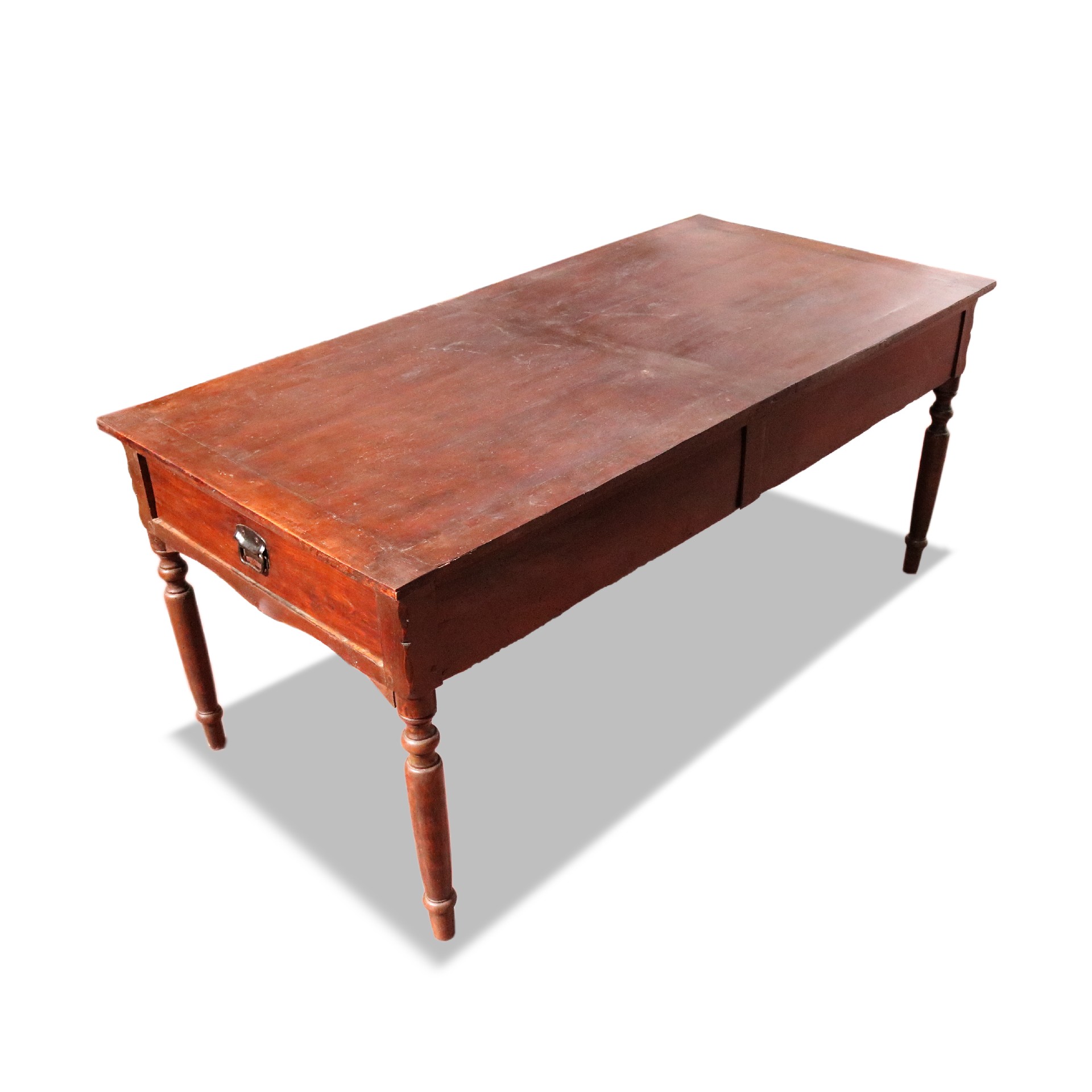 Antico tavolo in legno.  - 1