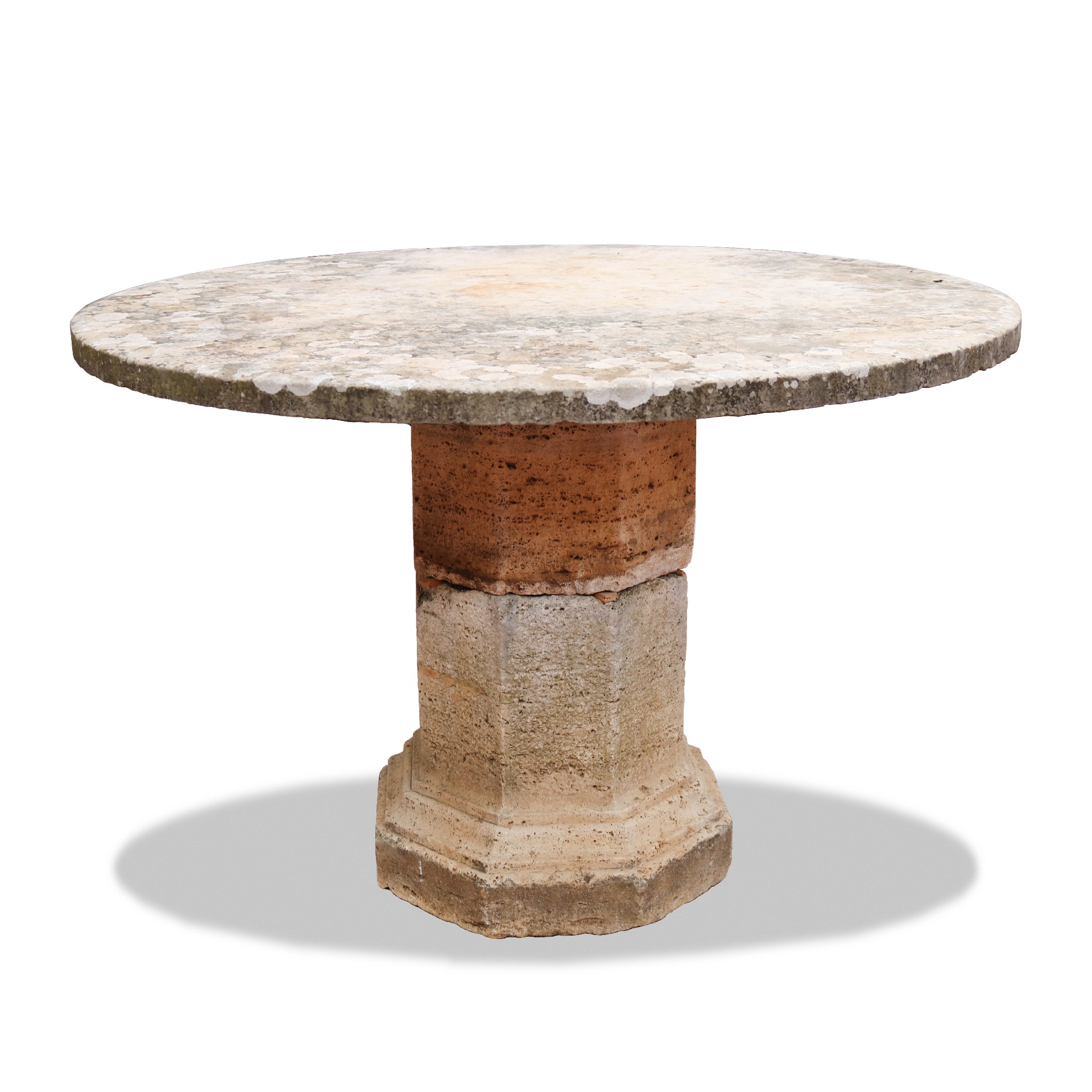 Tavolo antico in pietra e marmo. - Tavoli in vari materiali - Tavoli e complementi - Prodotti - Antichità Fiorillo