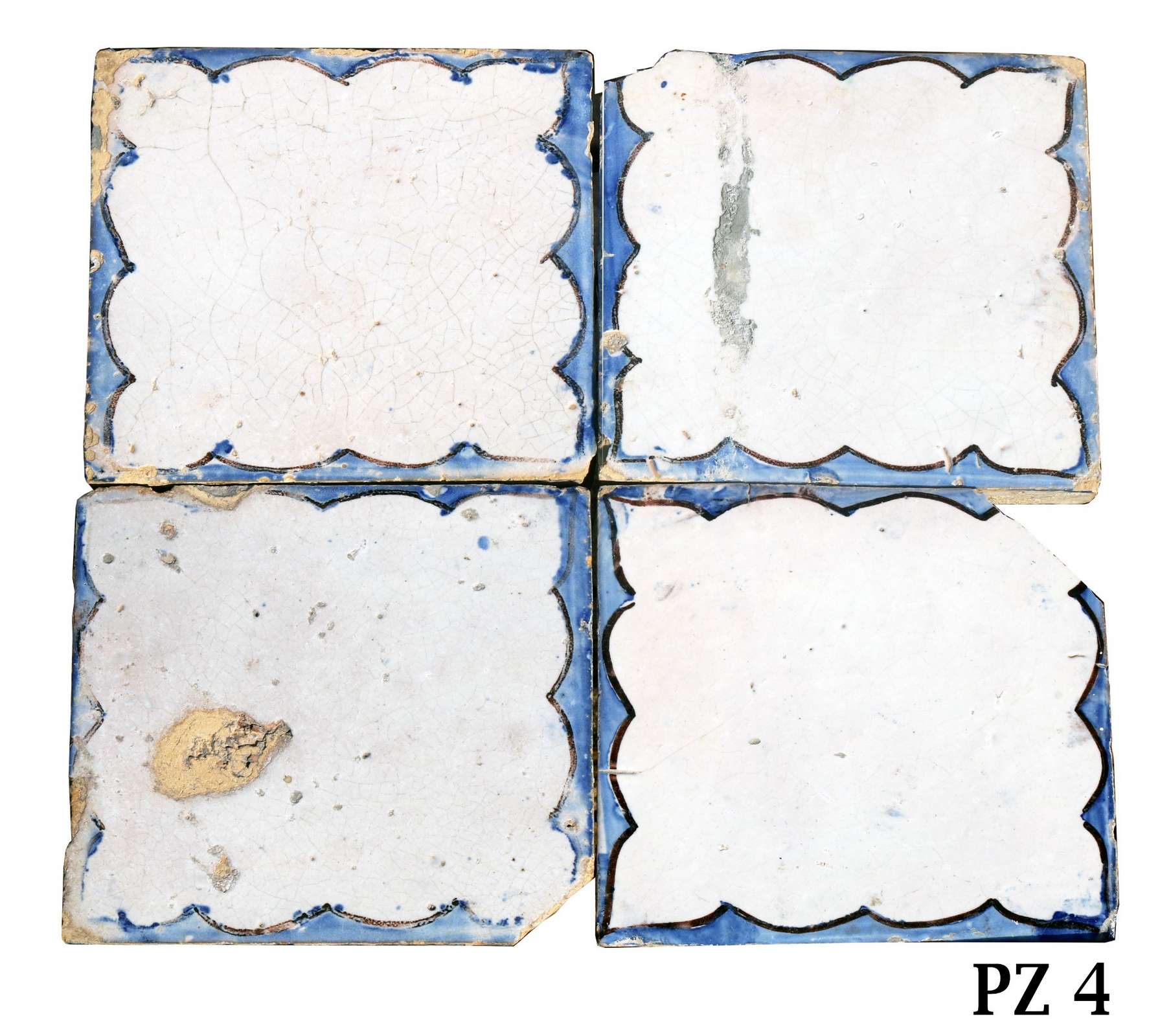 Antica pavimentazione in maiolica - 1