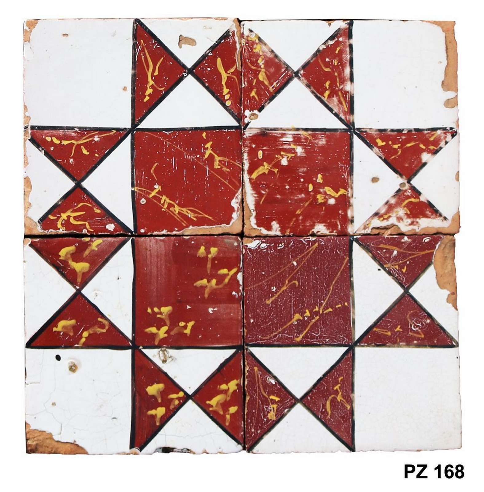 Antica pavimentazione in maiolica - 1