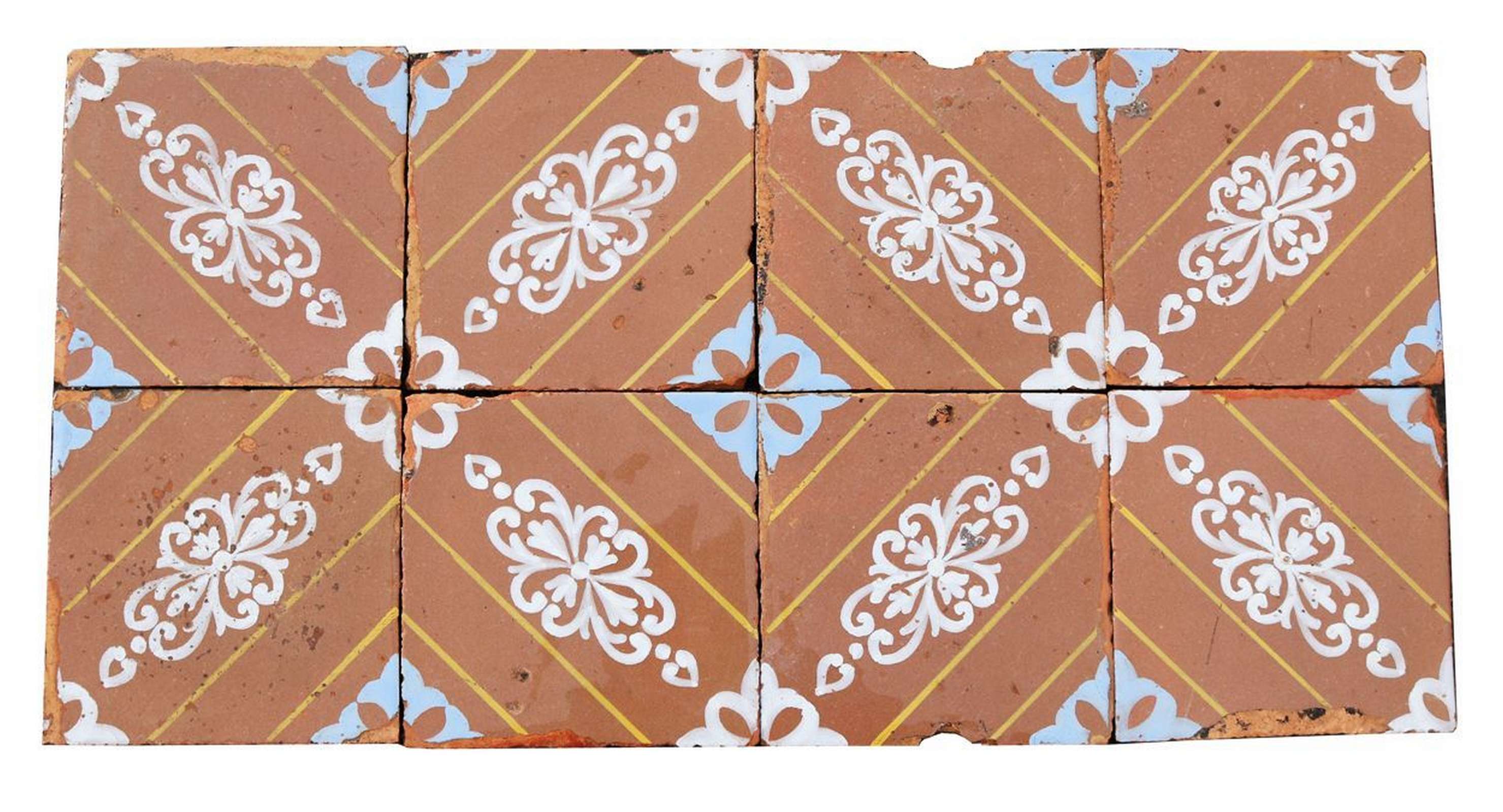 Antica pavimentazione in maiolica - 1
