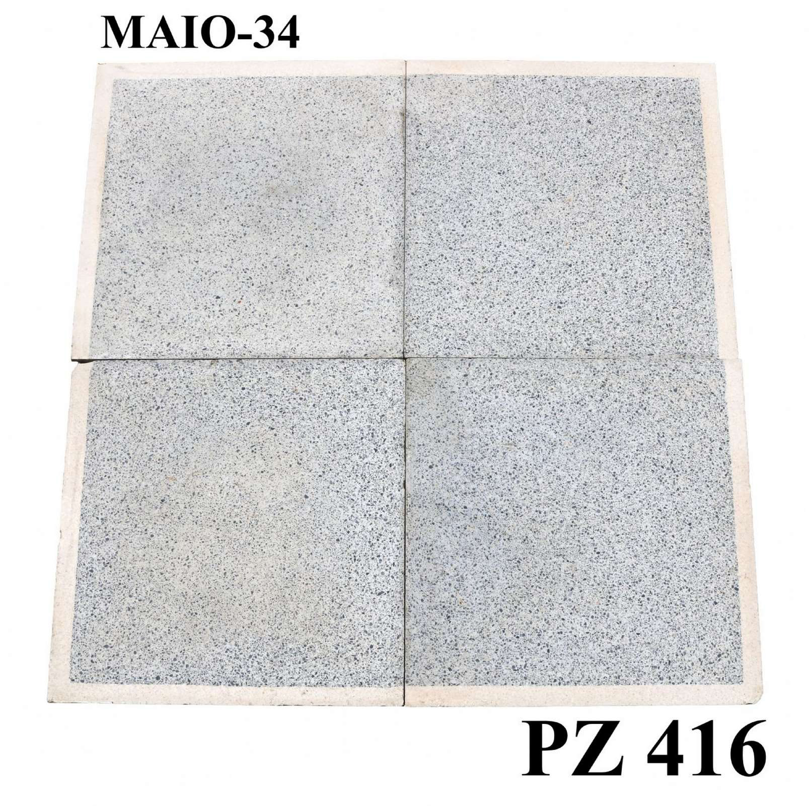 Antica pavimentazione in graniglia. cm 33x33. - Cementine e Graniglie - Pavimentazioni Antiche - Prodotti - Antichità Fiorillo