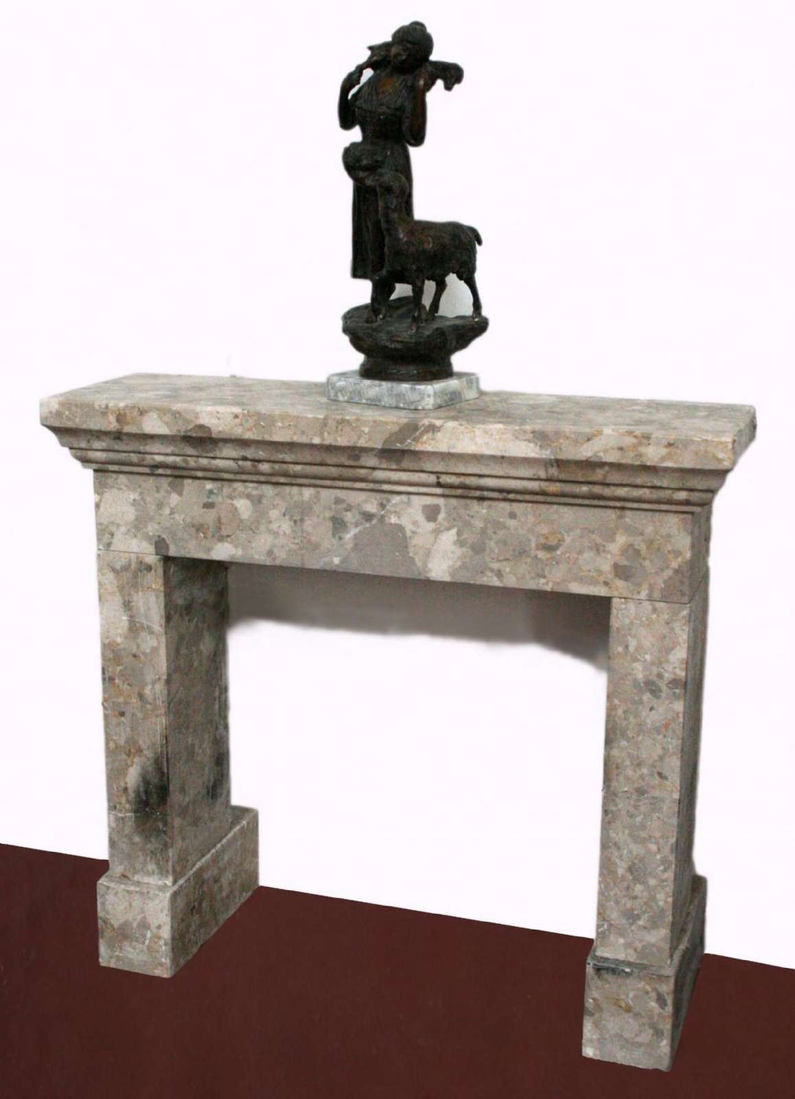Antico Camino in pietra, cm 88x82 h. Epoca primi '900.  - Camini Antichi - Camini e Accessori - Prodotti - Antichità Fiorillo