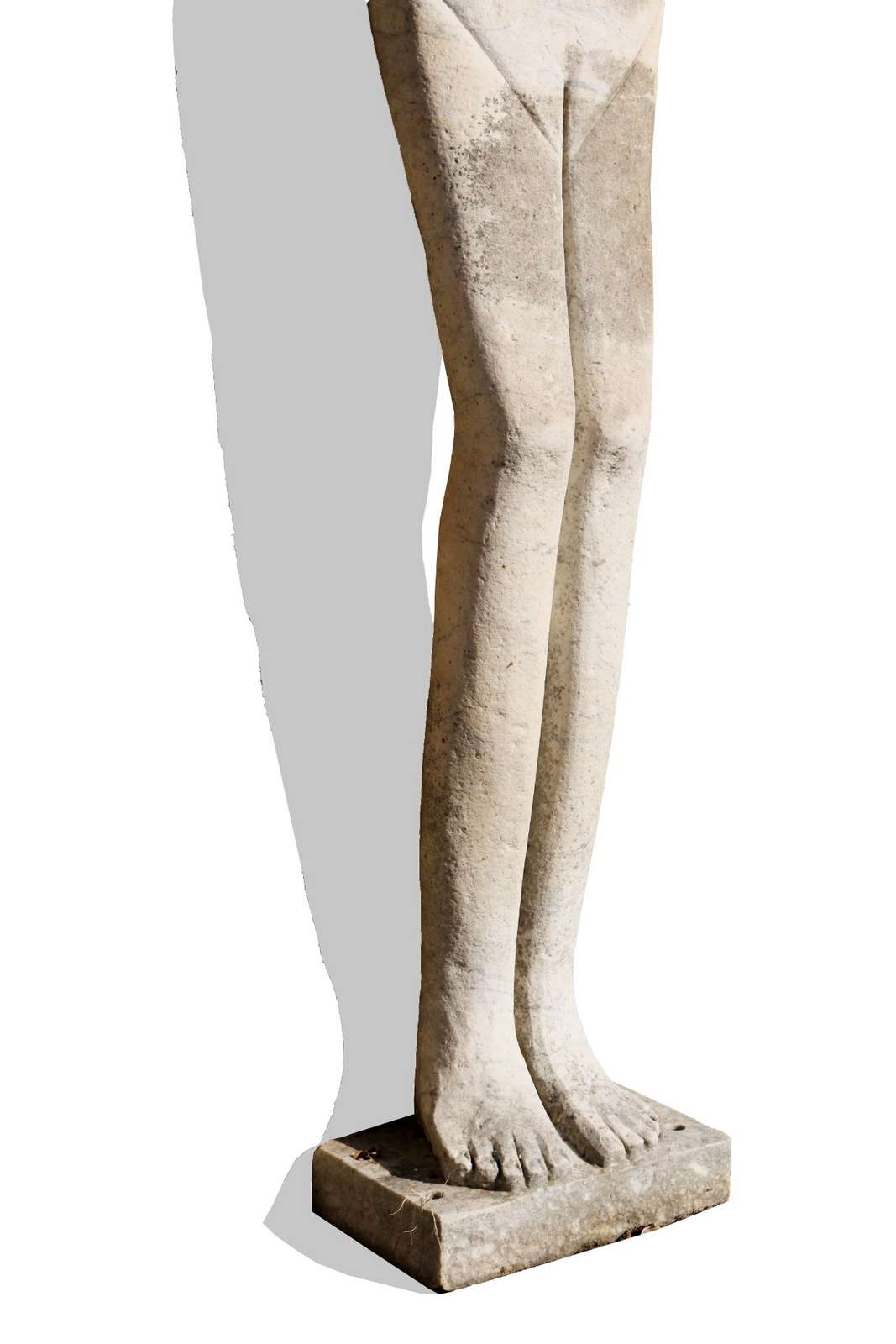 Antica e rarissima statua in marmo. Epoca 1800. - 1