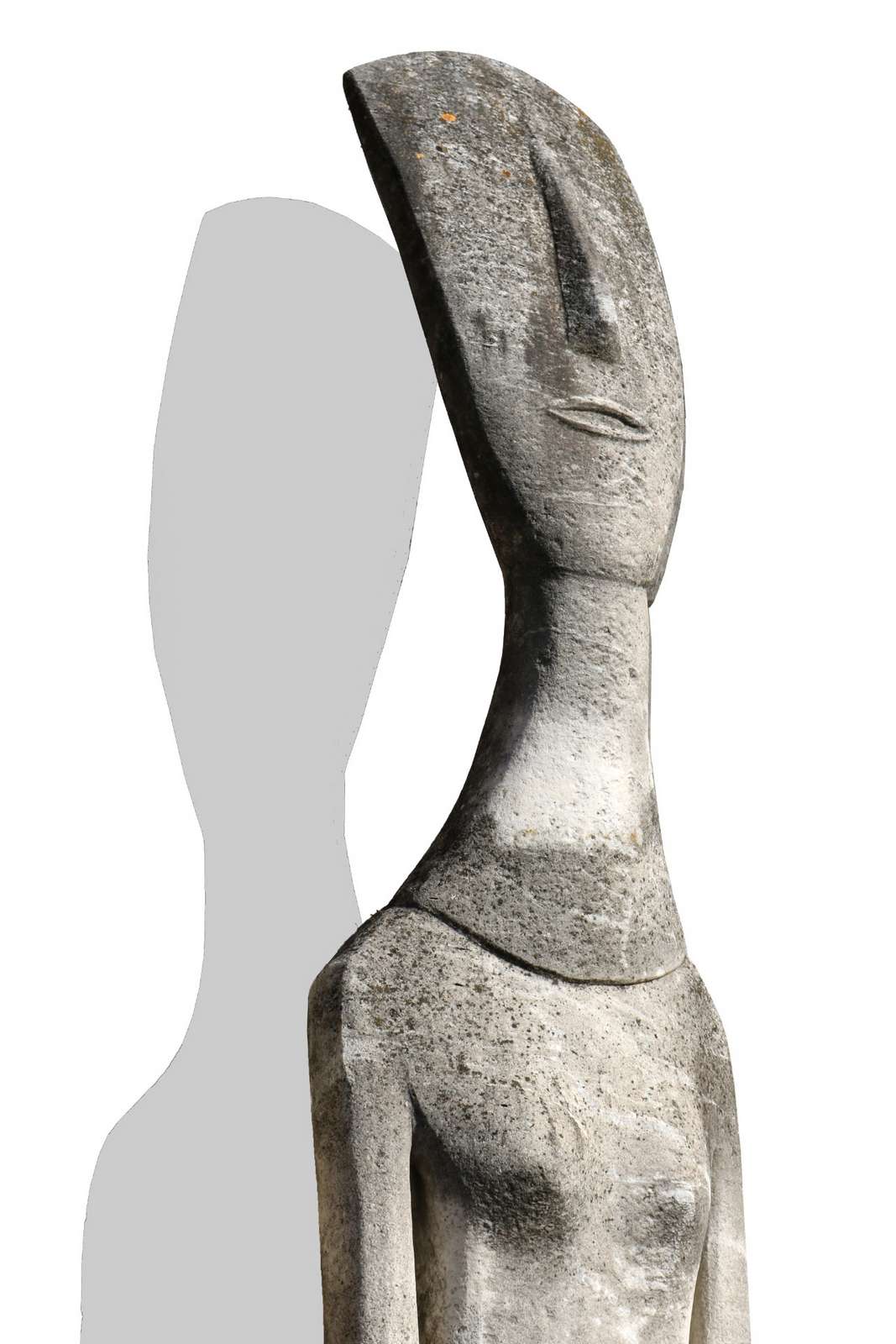 Antica e rarissima statua in marmo. Epoca 1800. - 1