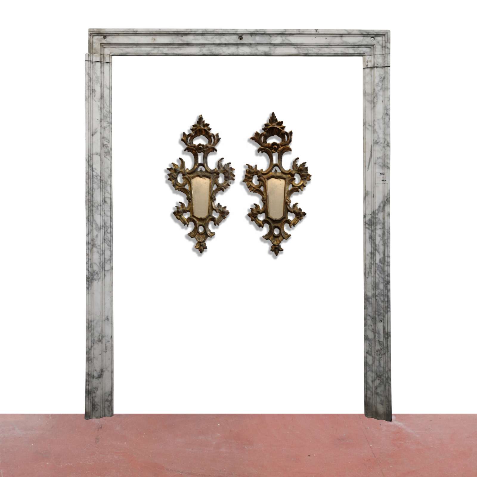 Antico portale in marmo. Epoca 1800. - Portali, Finestre e Cornici - Architettura - Prodotti - Antichità Fiorillo