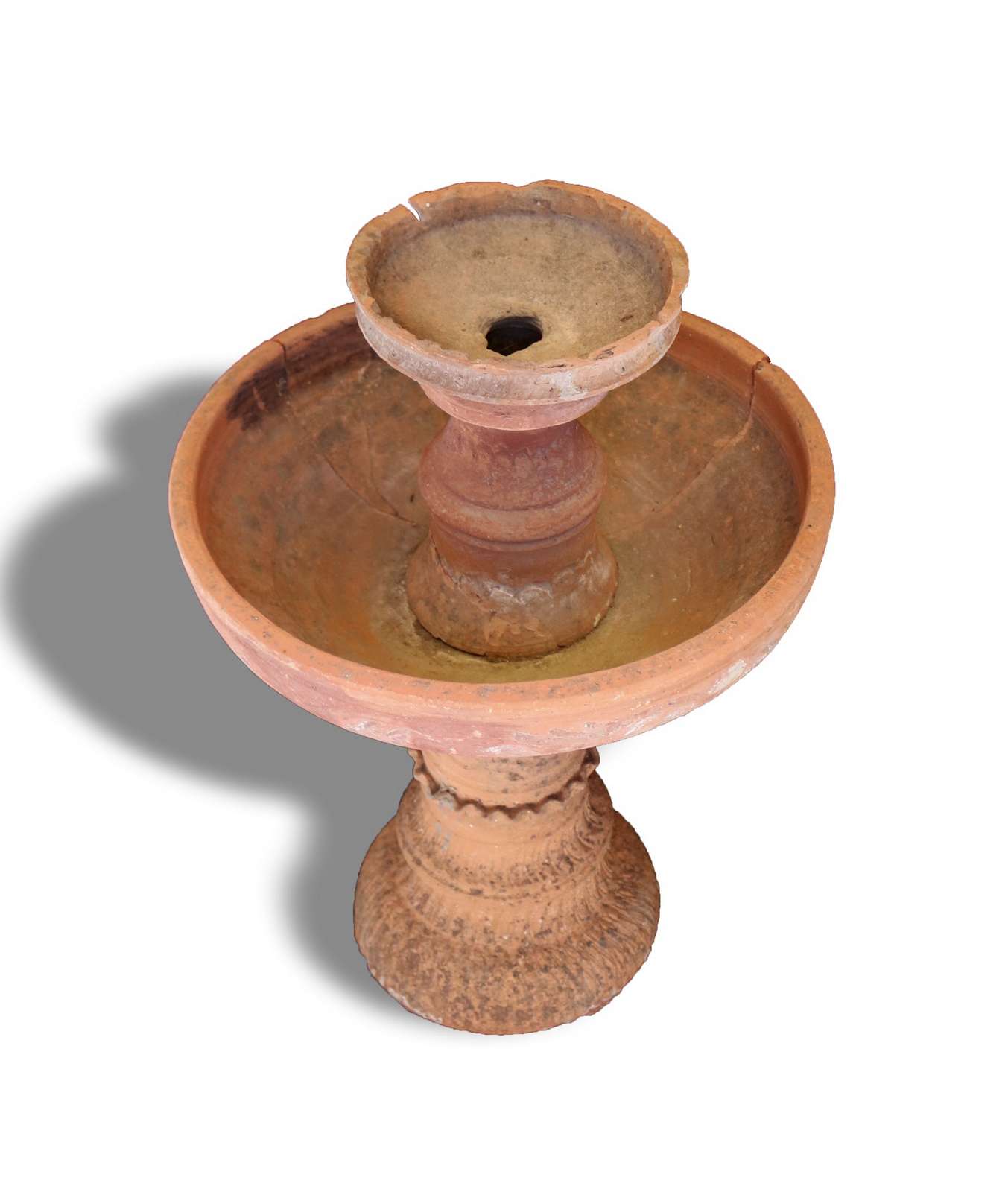 Antica fontanella in terracotta. Epoca 1800. - 1