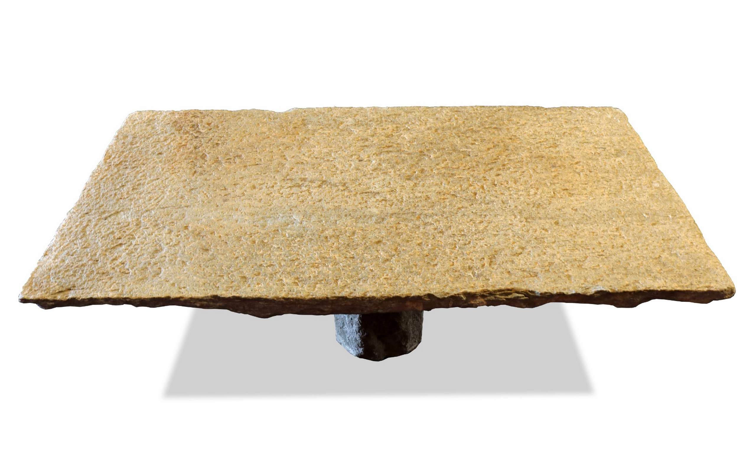 Importante Tavolo antico in pietra. Epoca Romanica. - 1